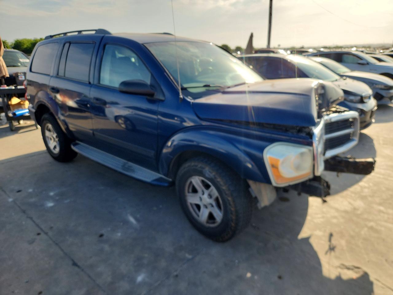 2004 Dodge Durango Slt Blue vin: 1D4HD48D04F111837