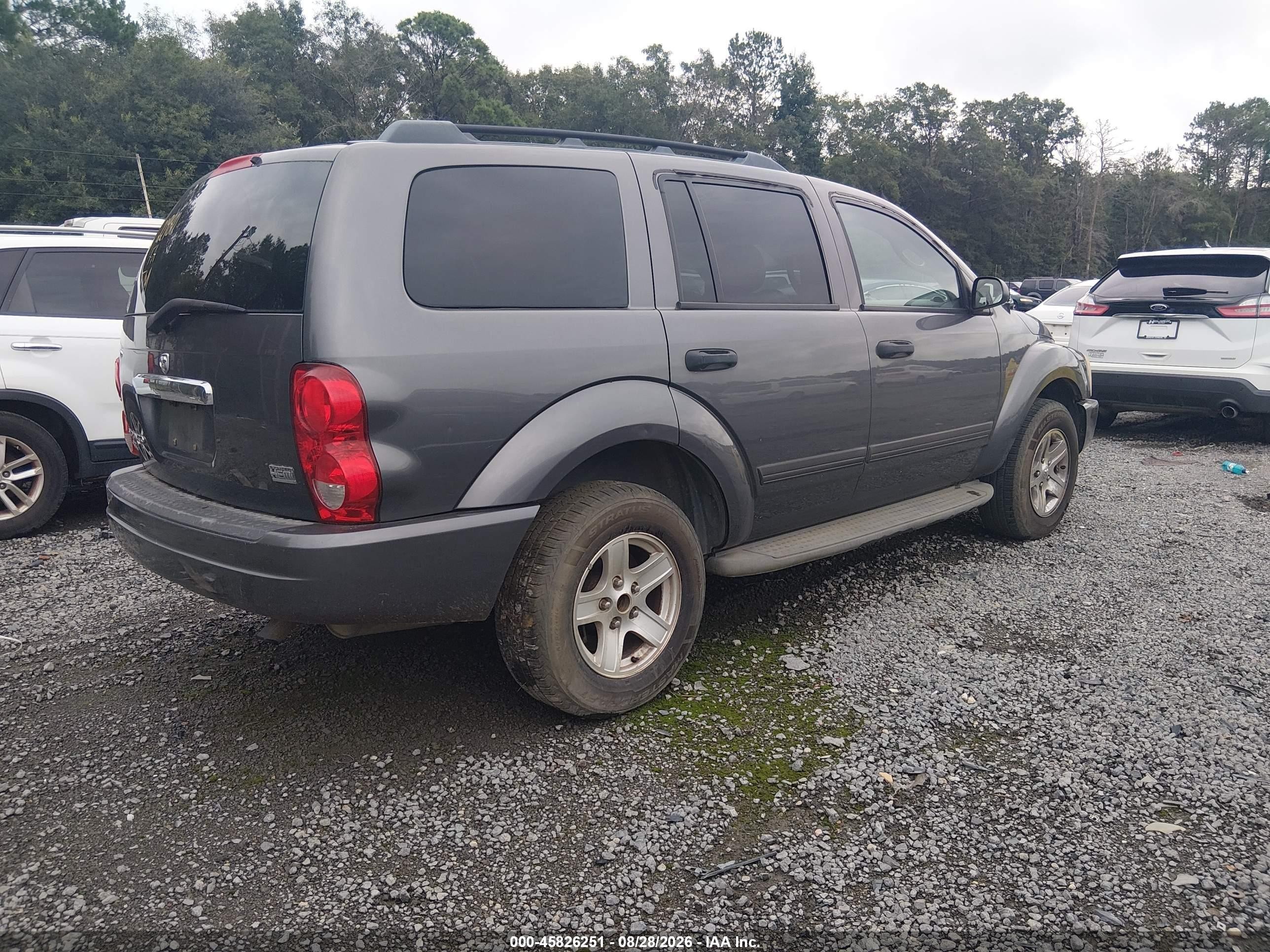 2004 Dodge Durango Slt Gray vin: 1D4HD48D24F229811