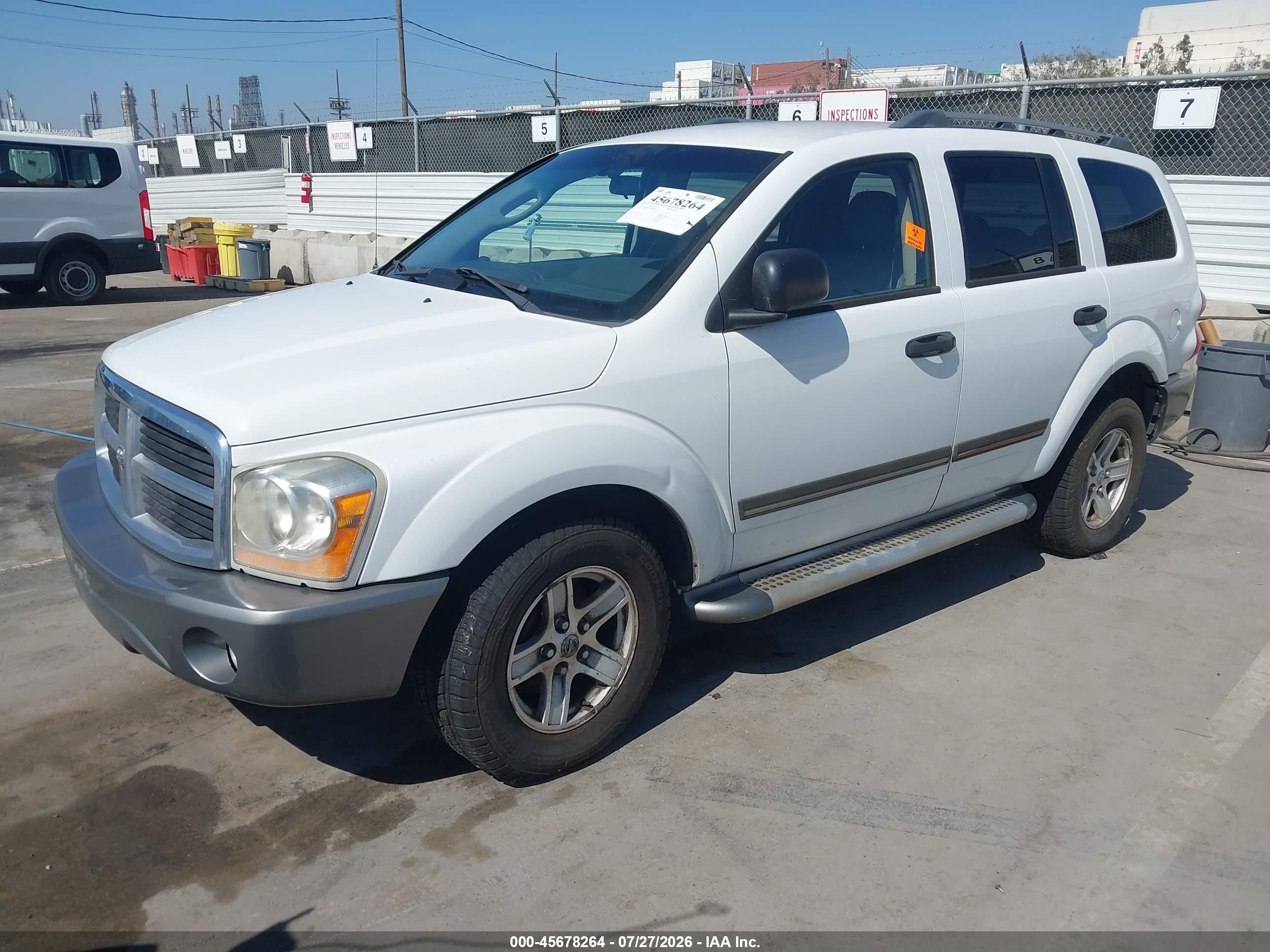 2005 Dodge Durango Slt Белый vin: 1D4HD48D45F586764