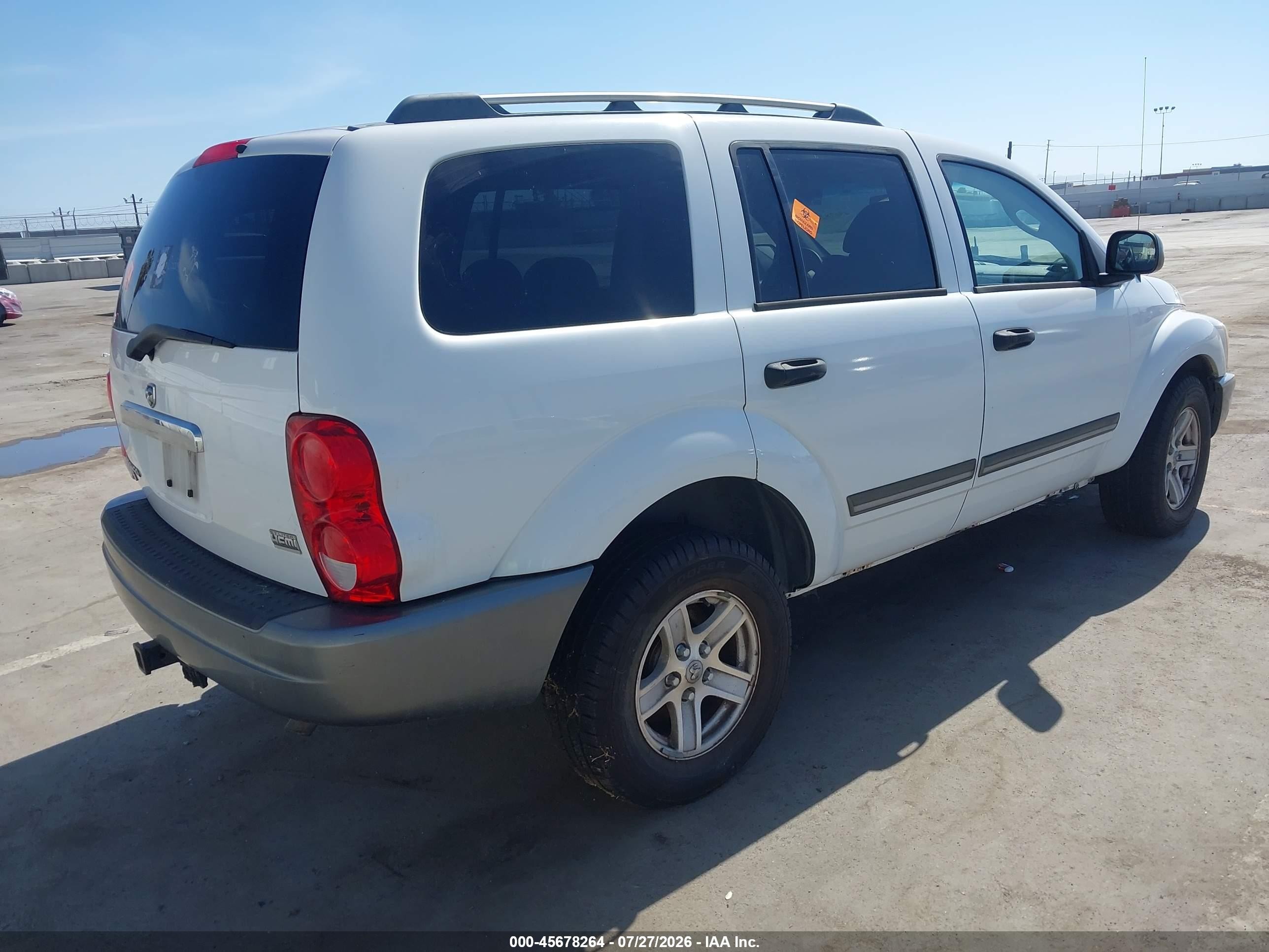 2005 Dodge Durango Slt Белый vin: 1D4HD48D45F586764