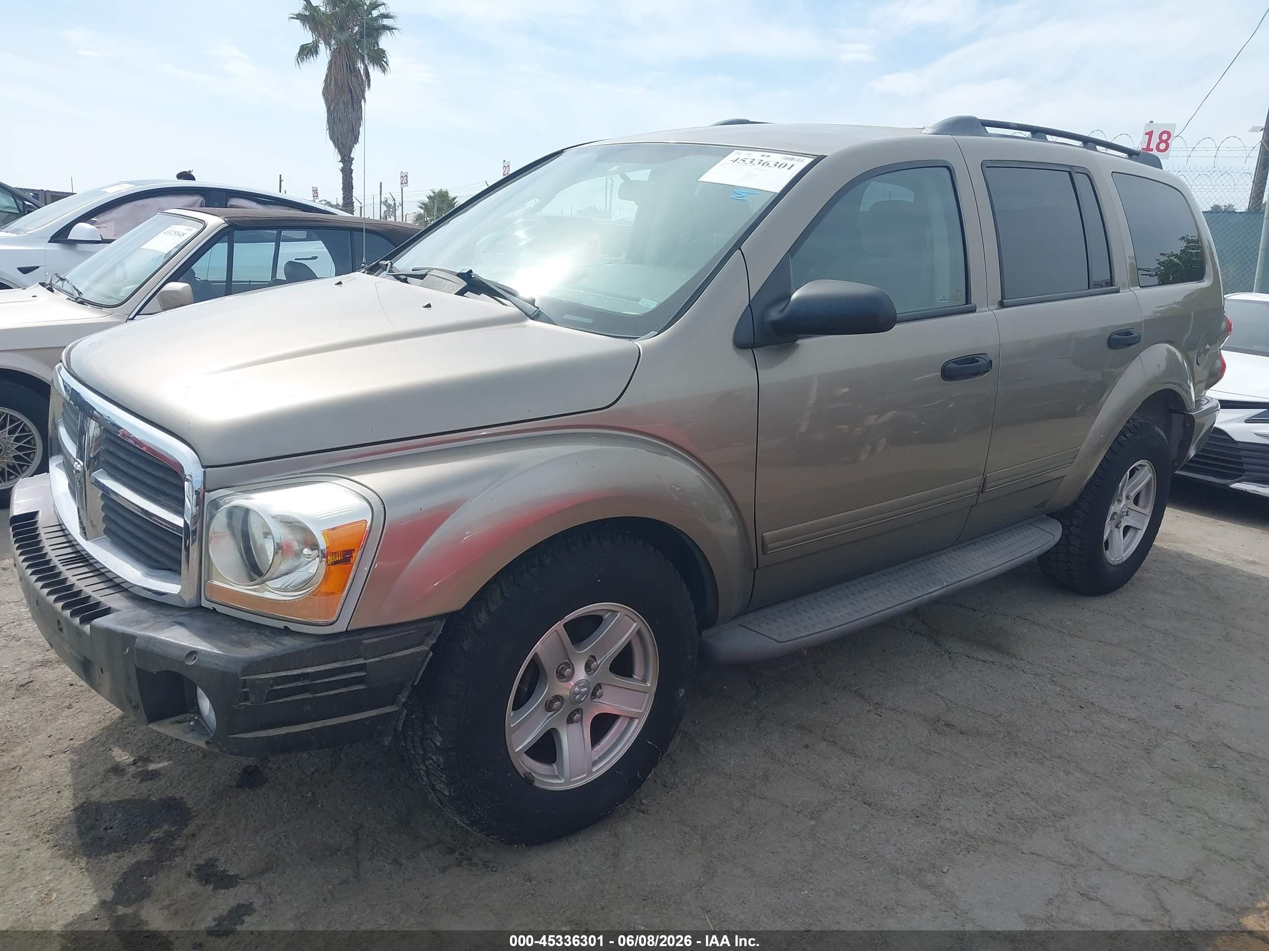 2004 Dodge Durango Slt Gold vin: 1D4HD48D54F132618