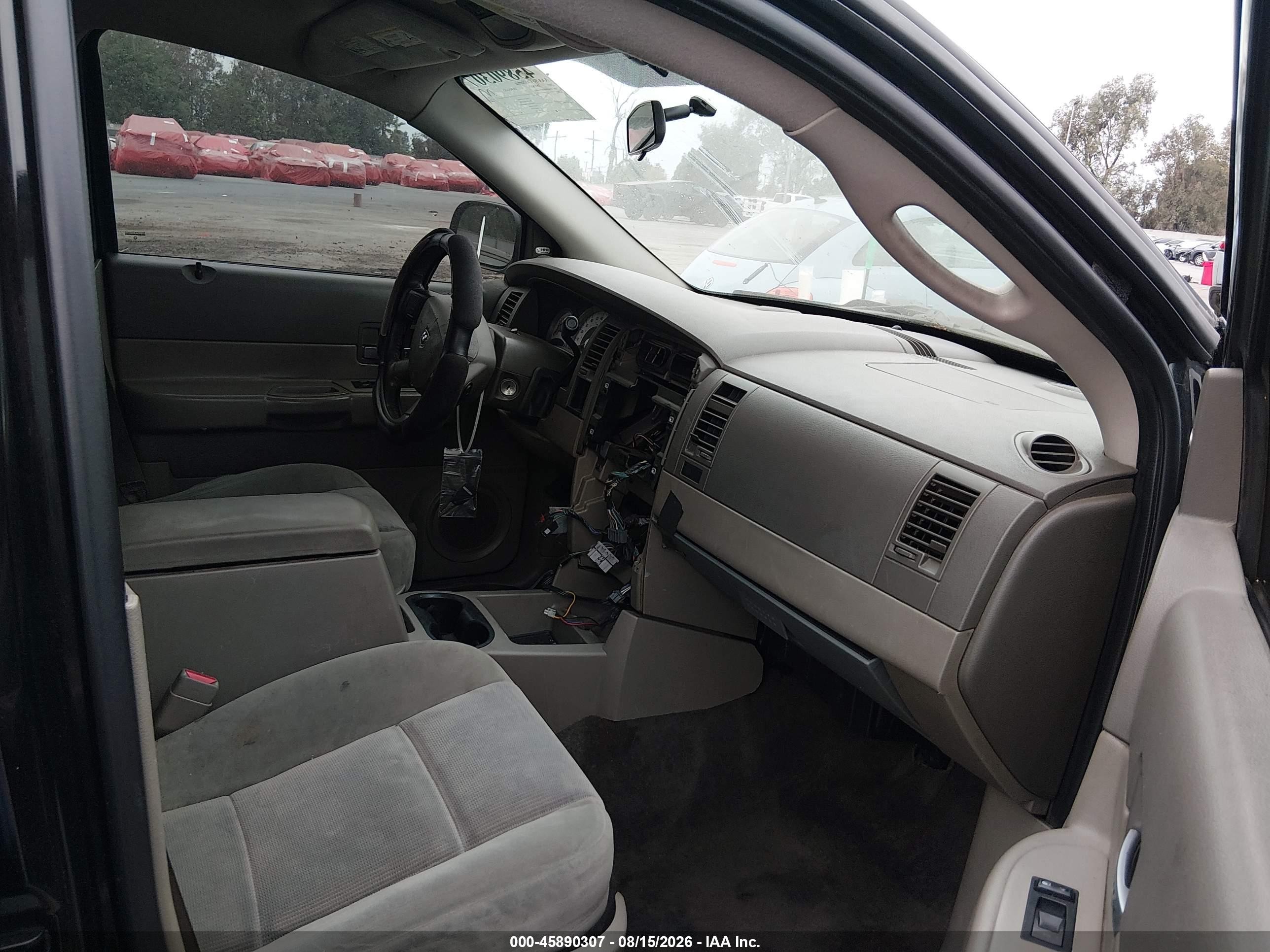 2005 Dodge Durango Slt Black vin: 1D4HD48D85F608605