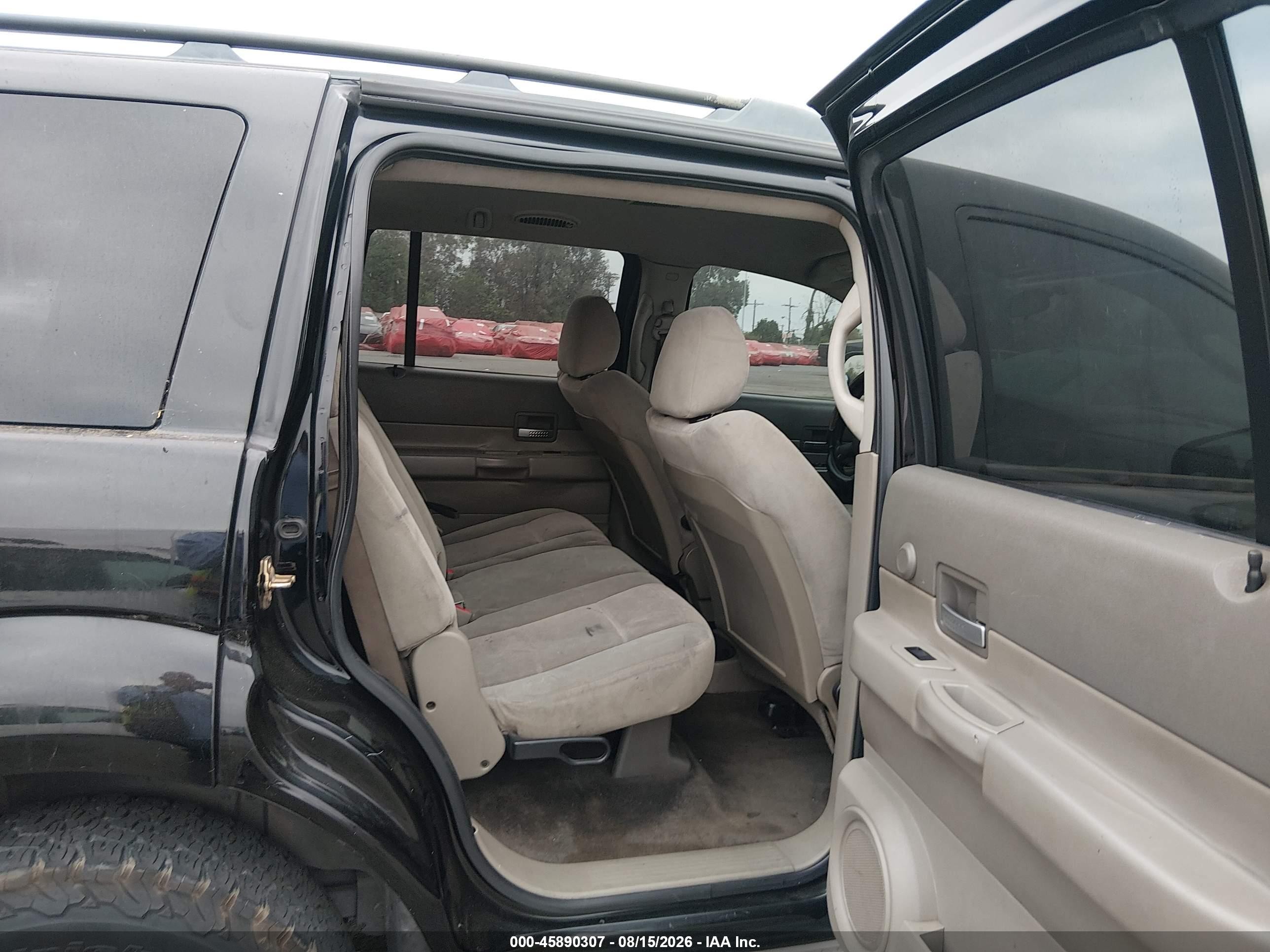 2005 Dodge Durango Slt Black vin: 1D4HD48D85F608605