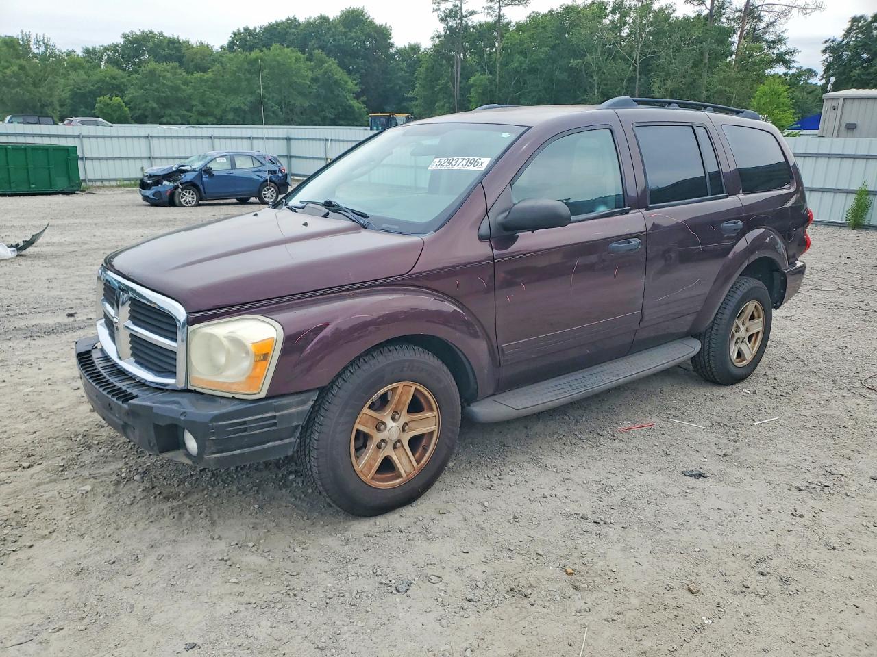 2004 Dodge Durango Slt Burgundy vin: 1D4HD48K14F186576