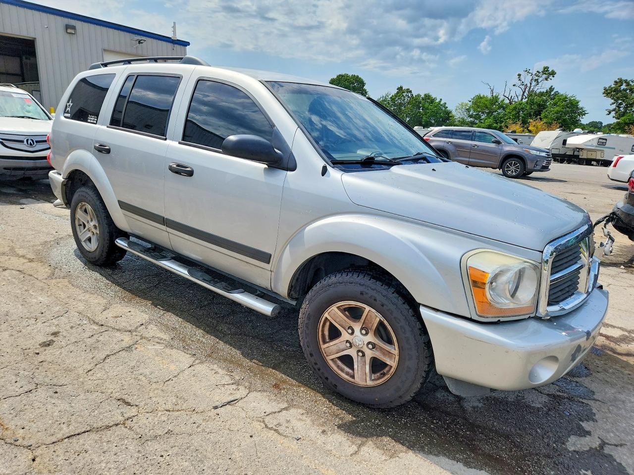 2006 Dodge Durango Slt Silver vin: 1D4HD48K46F174019