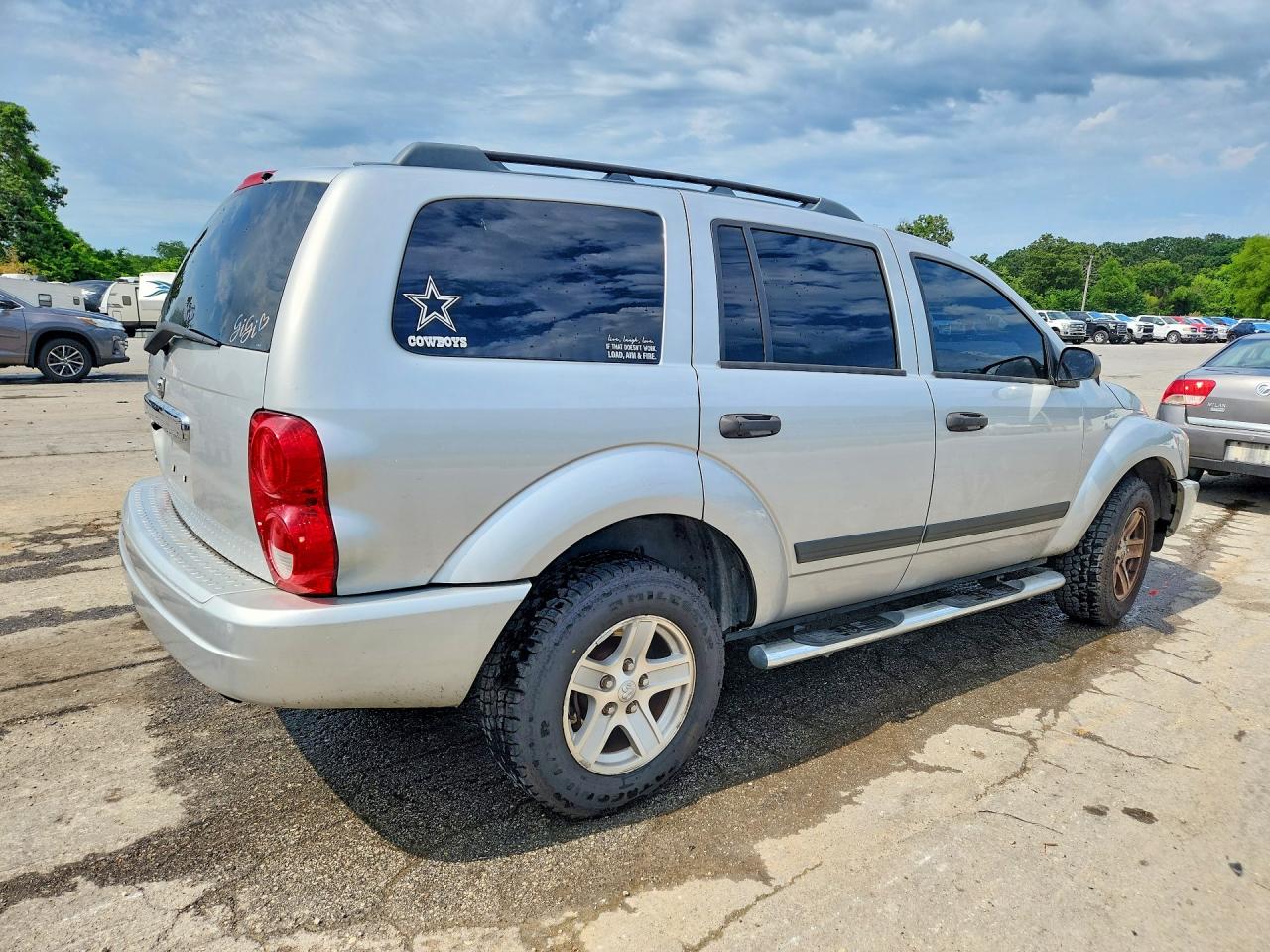 2006 Dodge Durango Slt Silver vin: 1D4HD48K46F174019