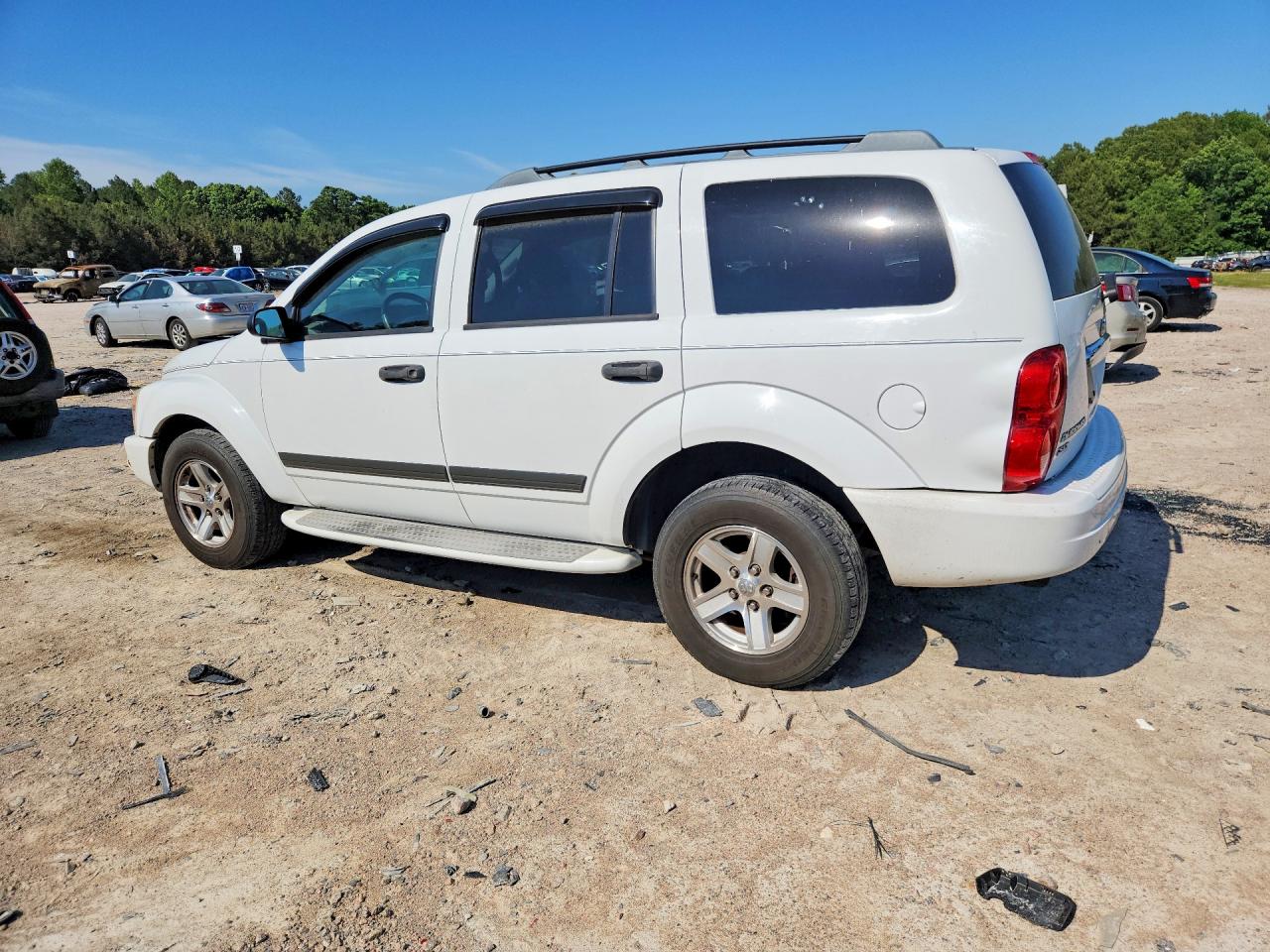 2006 Dodge Durango Slt White vin: 1D4HD48N06F154554