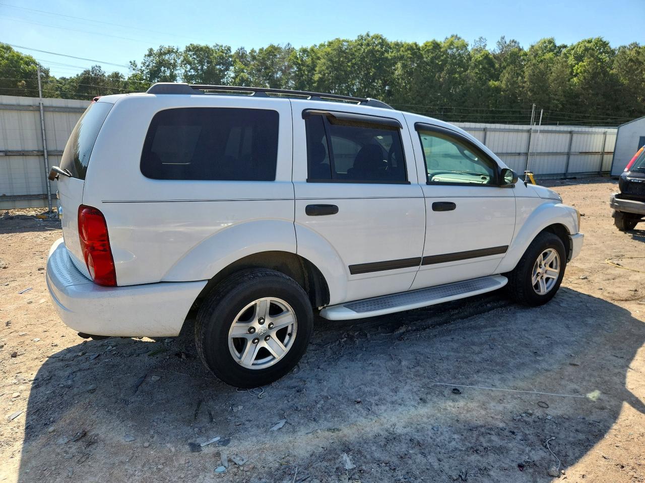 2006 Dodge Durango Slt White vin: 1D4HD48N06F154554