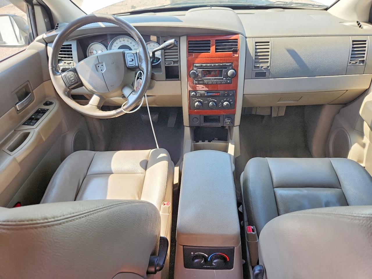 2006 Dodge Durango Slt White vin: 1D4HD48N06F154554