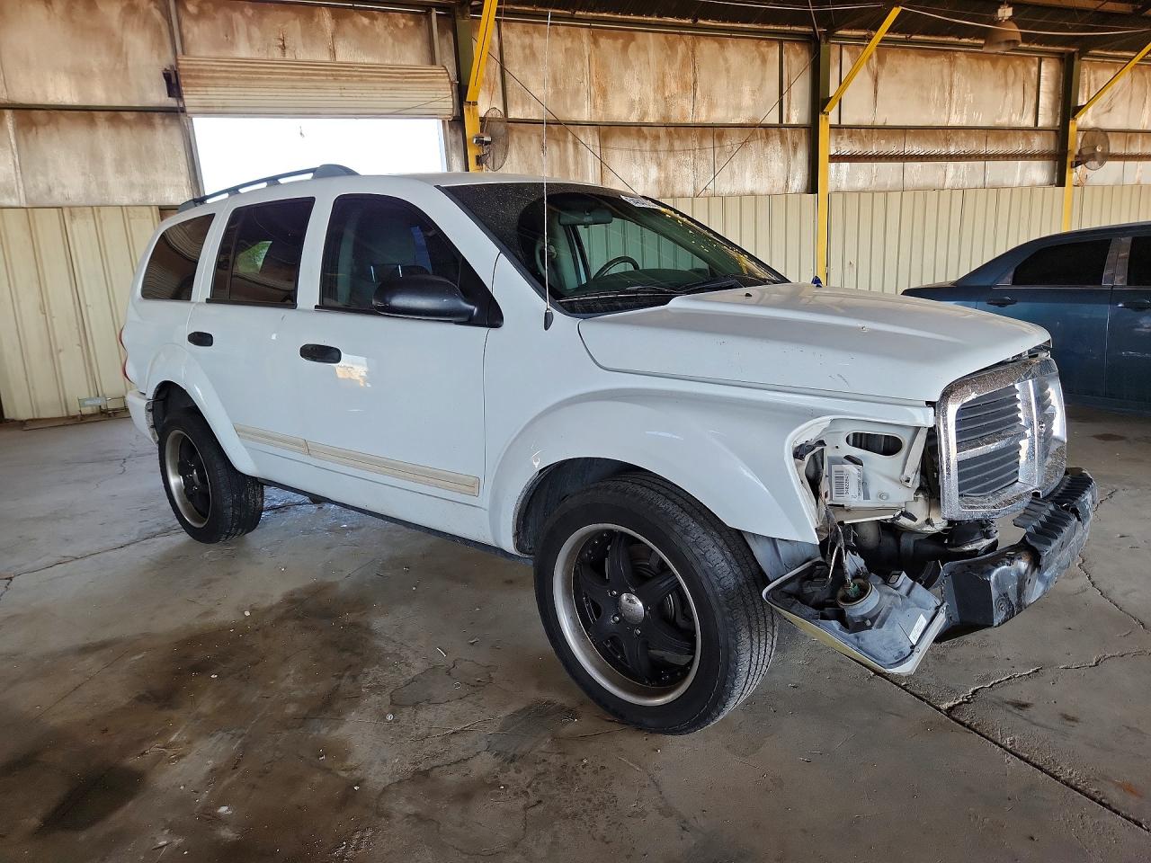 2005 Dodge Durango Slt White vin: 1D4HD48N35F507707