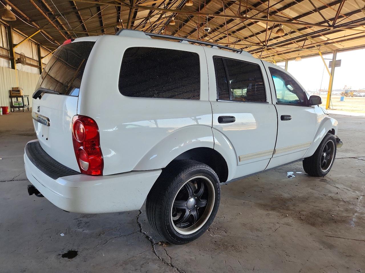 2005 Dodge Durango Slt White vin: 1D4HD48N35F507707