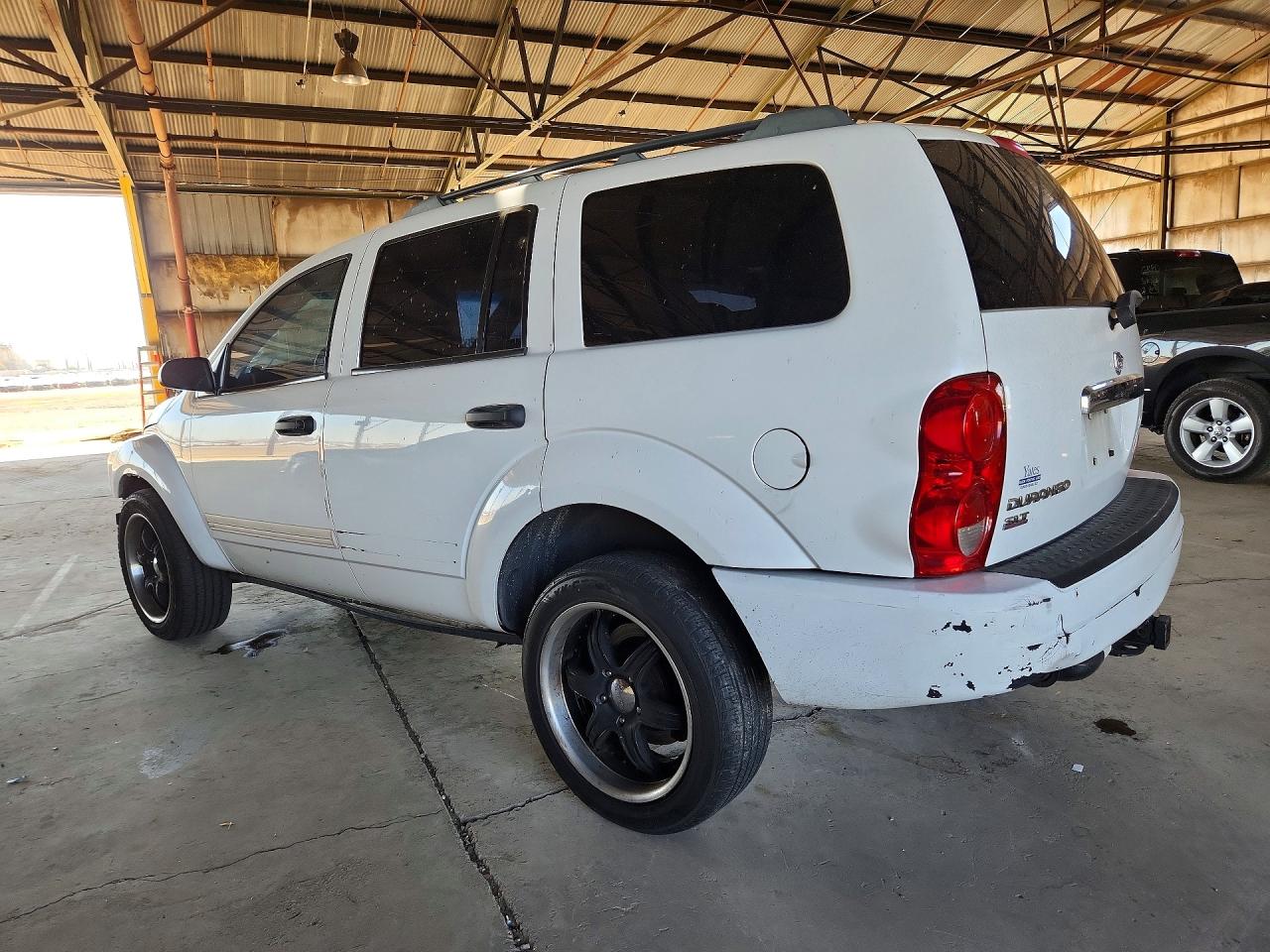 2005 Dodge Durango Slt White vin: 1D4HD48N35F507707