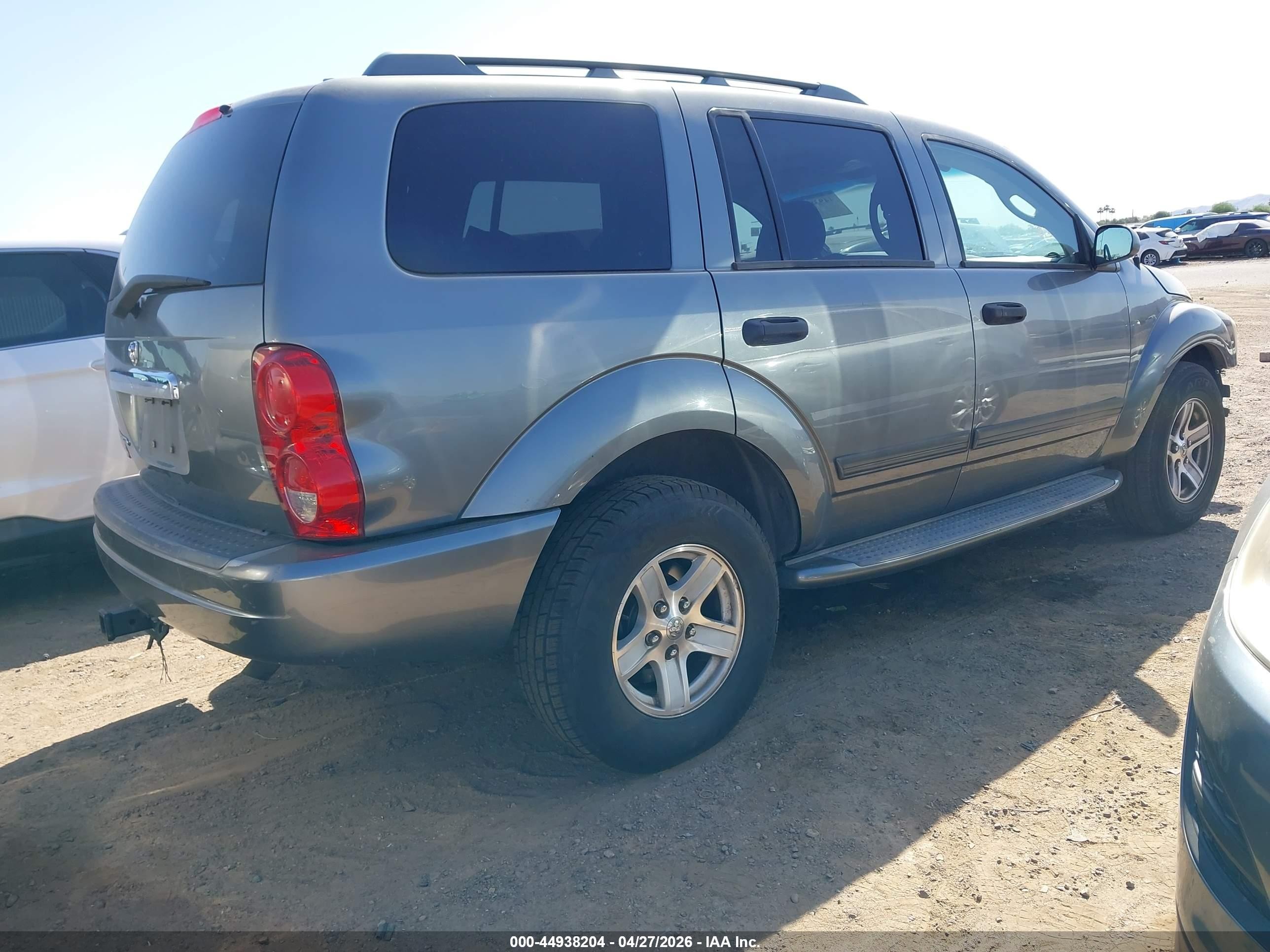 2005 Dodge Durango Slt Gray vin: 1D4HD48N35F537449