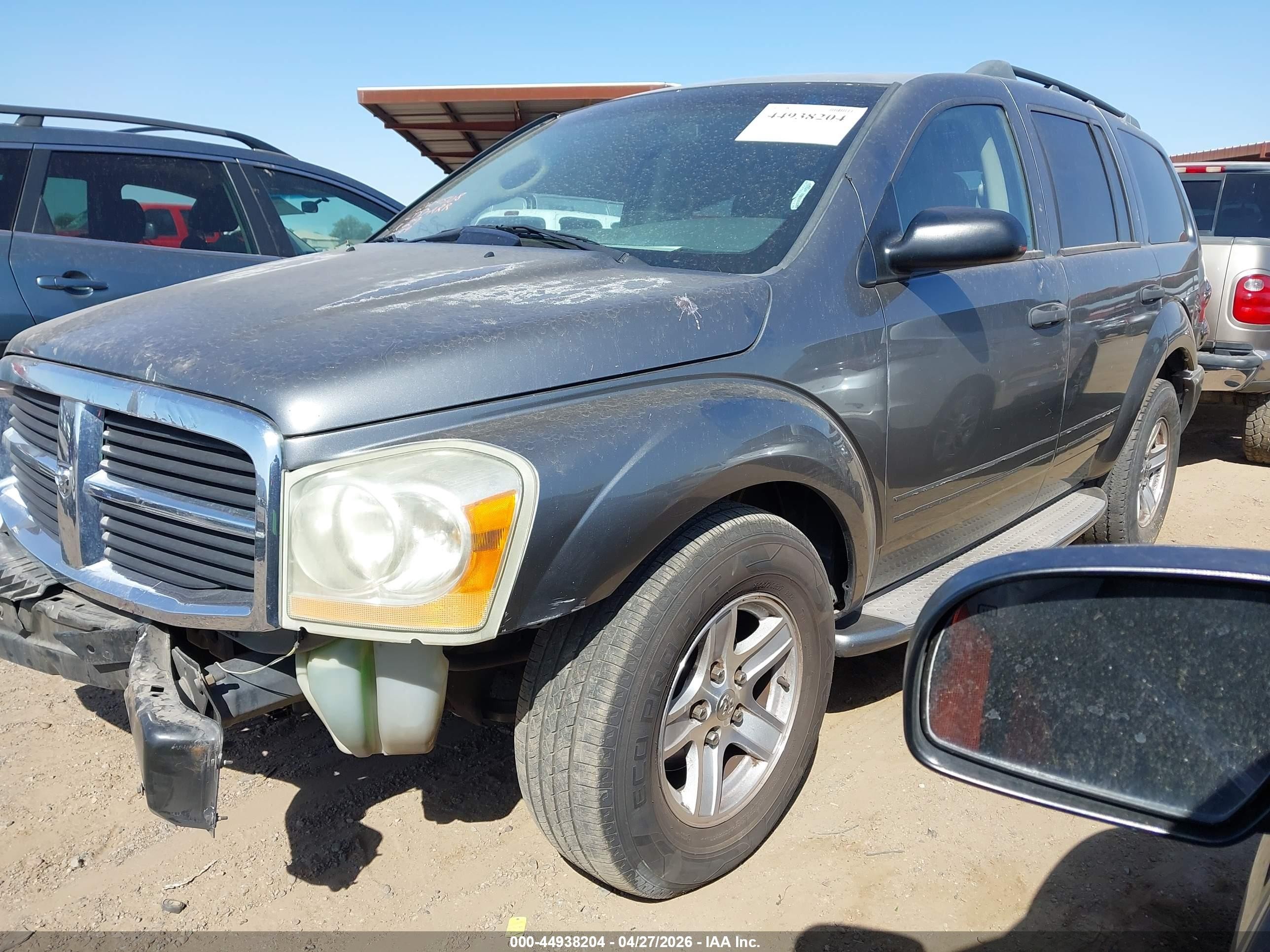 2005 Dodge Durango Slt Gray vin: 1D4HD48N35F537449