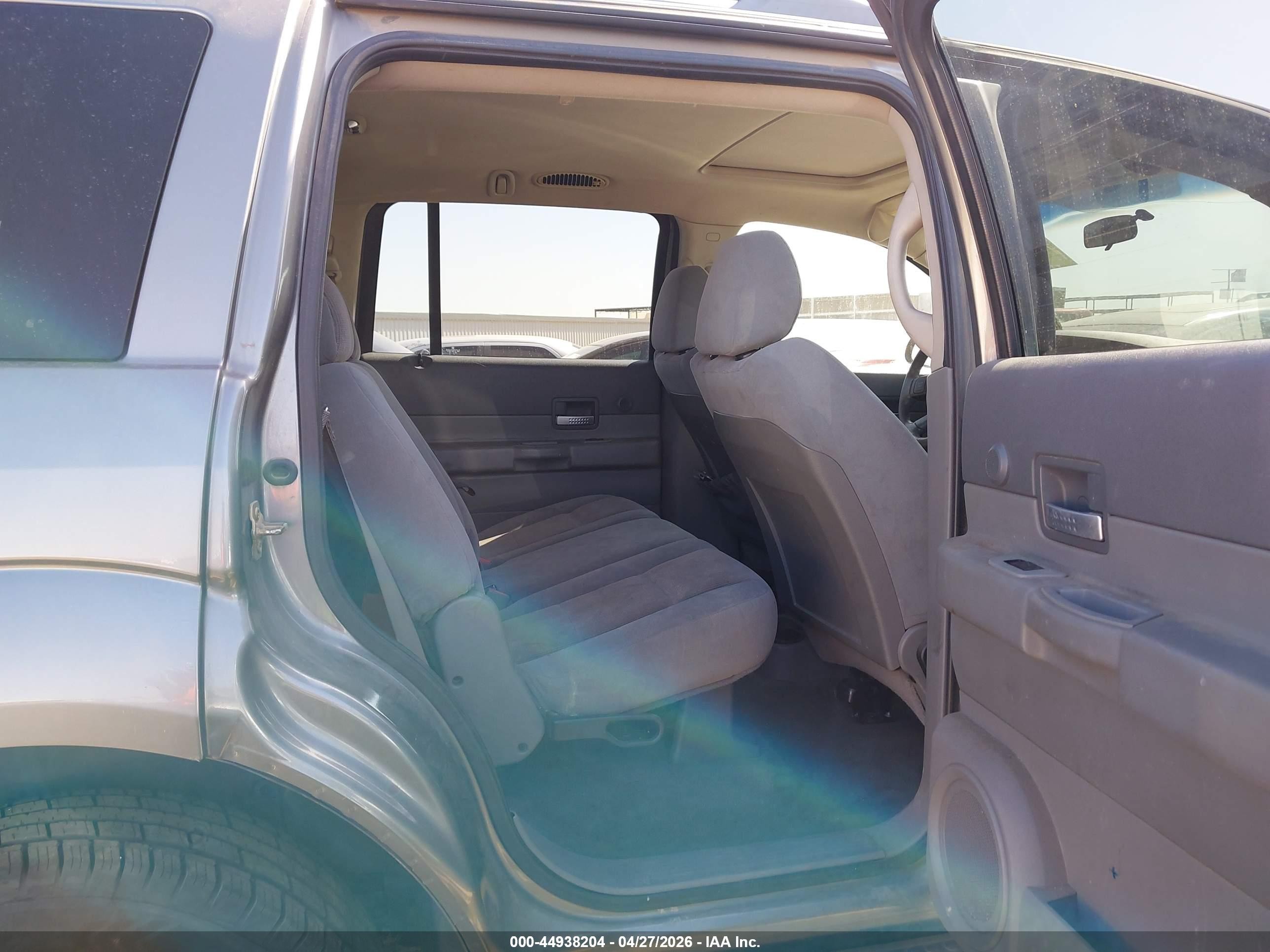 2005 Dodge Durango Slt Gray vin: 1D4HD48N35F537449
