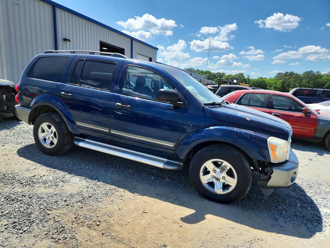 2006 Dodge Durango Slt Blue vin: 1D4HD48N36F130362