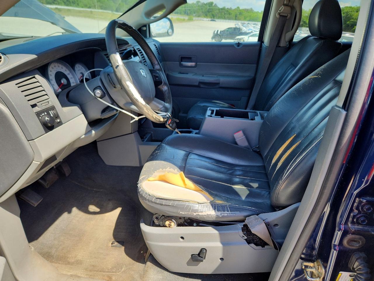 2006 Dodge Durango Slt Blue vin: 1D4HD48N36F130362