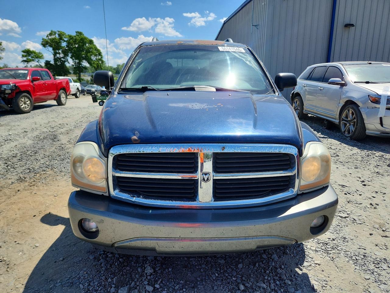 2006 Dodge Durango Slt Blue vin: 1D4HD48N36F130362