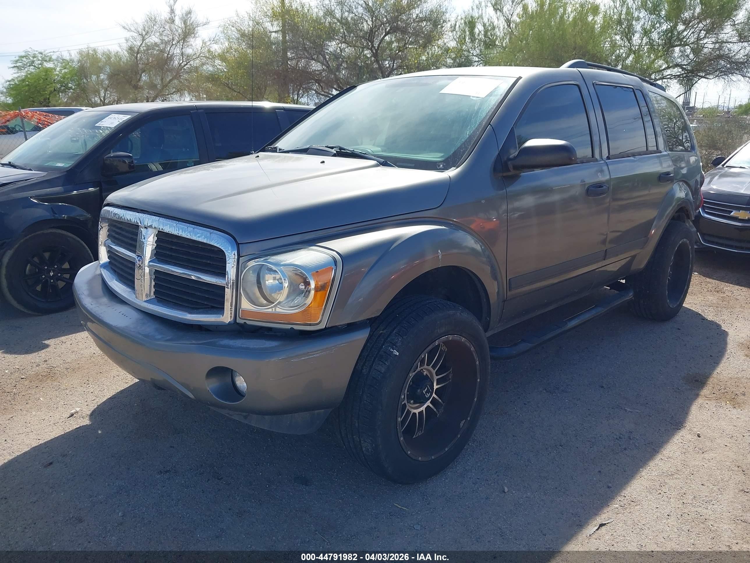 2006 Dodge Durango Slt Серый vin: 1D4HD48N36F182817