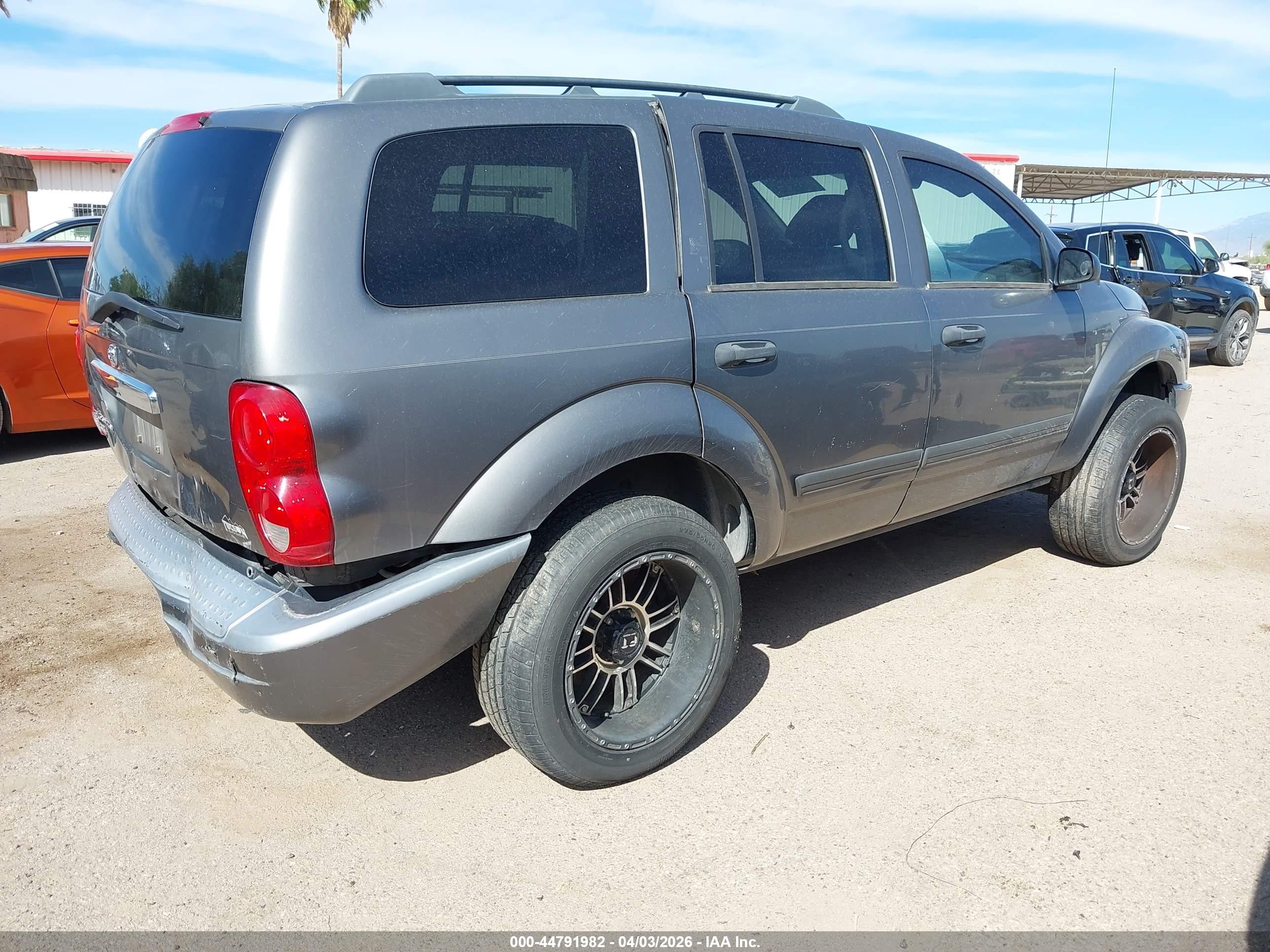 2006 Dodge Durango Slt Серый vin: 1D4HD48N36F182817
