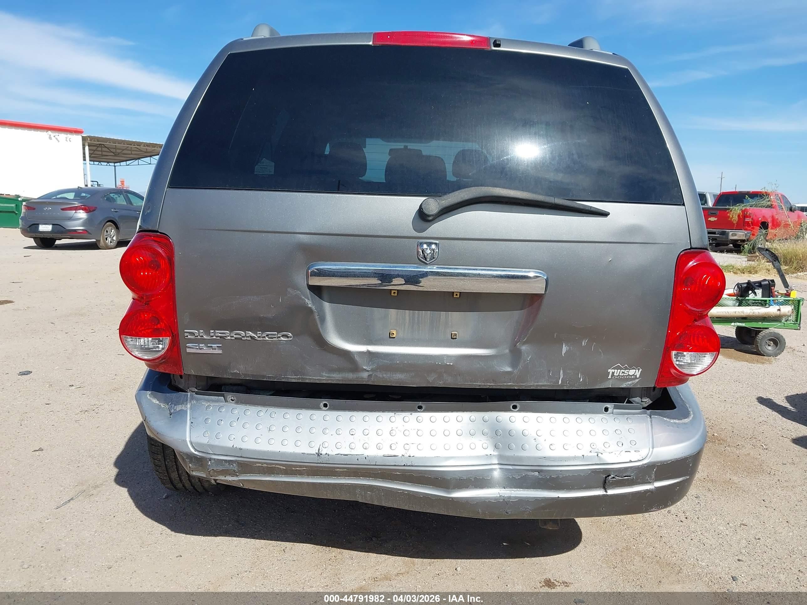 2006 Dodge Durango Slt Серый vin: 1D4HD48N36F182817