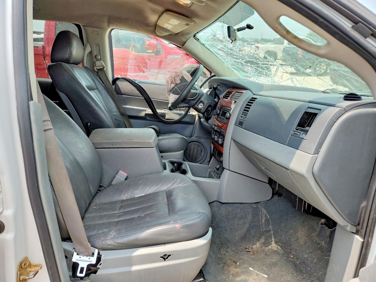 2006 Dodge Durango Slt White vin: 1D4HD48N46F161667