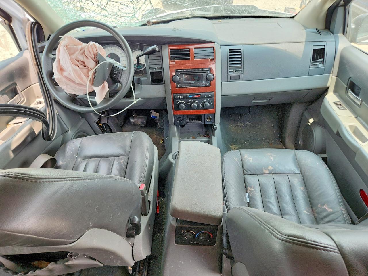 2006 Dodge Durango Slt White vin: 1D4HD48N46F161667