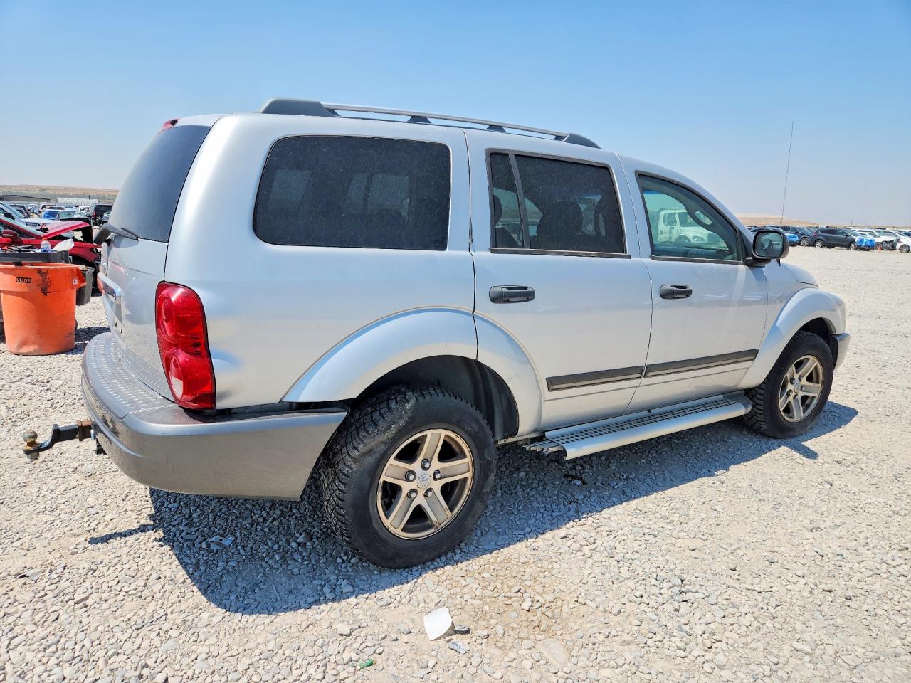 2006 Dodge Durango Slt Silver vin: 1D4HD48N56F144179