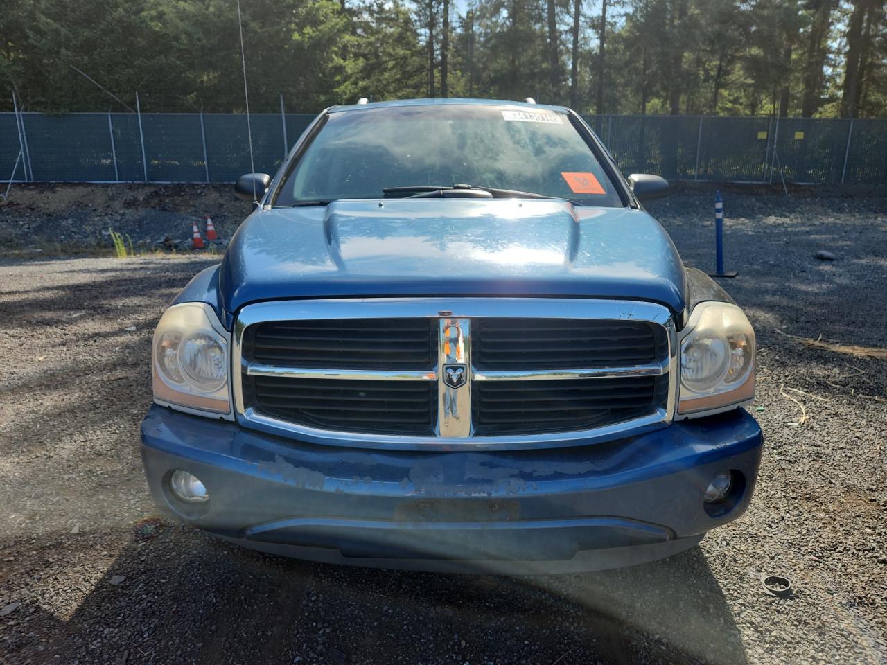 2006 Dodge Durango Slt Blue vin: 1D4HD48N56F159040 Damage: Left Head Lamp, Faded, Repair Required
