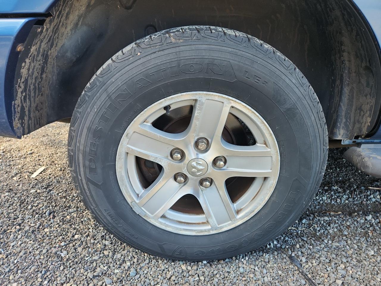 2006 Dodge Durango Slt Blue vin: 1D4HD48N56F159040 Damage: Right Rear Wheel, Corrosion, > 12 Inches