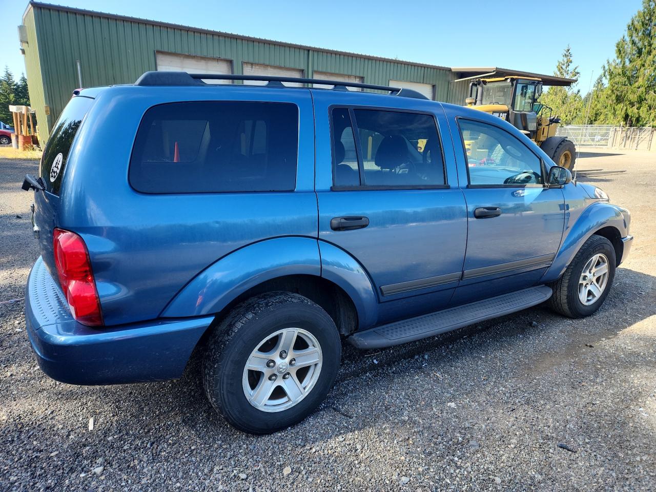 2006 Dodge Durango Slt Blue vin: 1D4HD48N56F159040 Damage: Right Qtr Panel, Dent(S) W/No Paint Dmg, 1 To 2 Inches