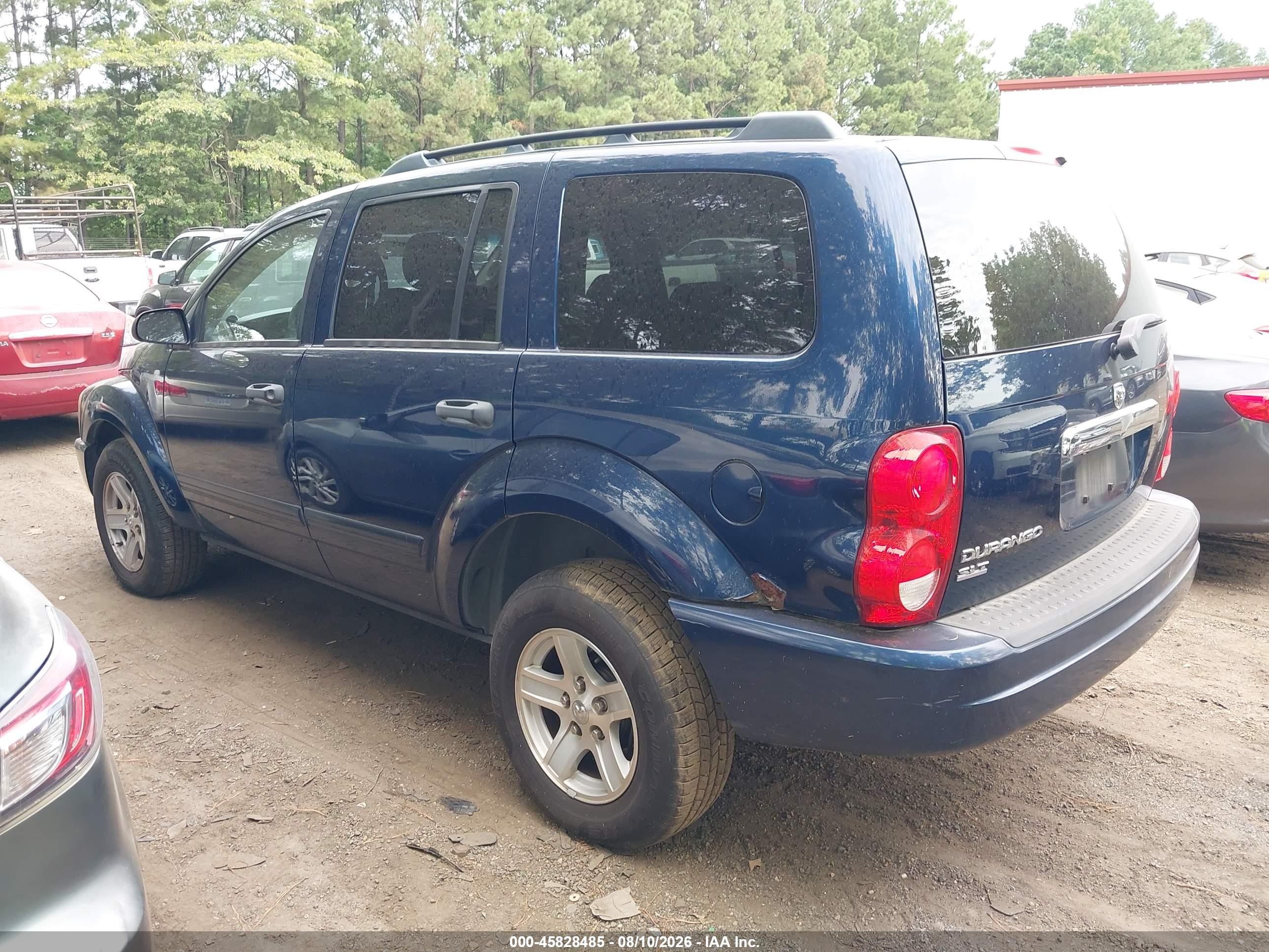 2005 Dodge Durango Slt Blue vin: 1D4HD48N75F612895