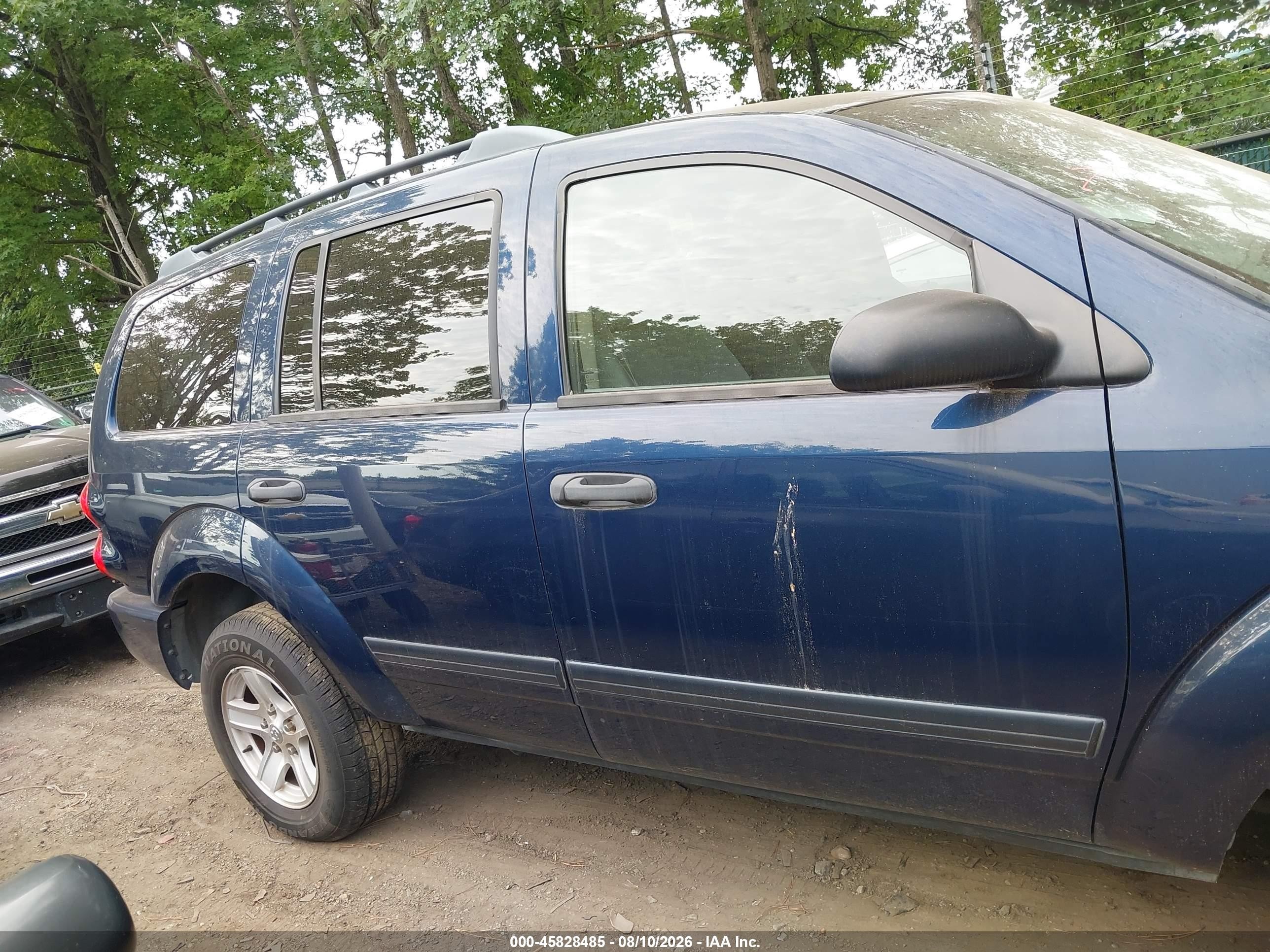 2005 Dodge Durango Slt Blue vin: 1D4HD48N75F612895