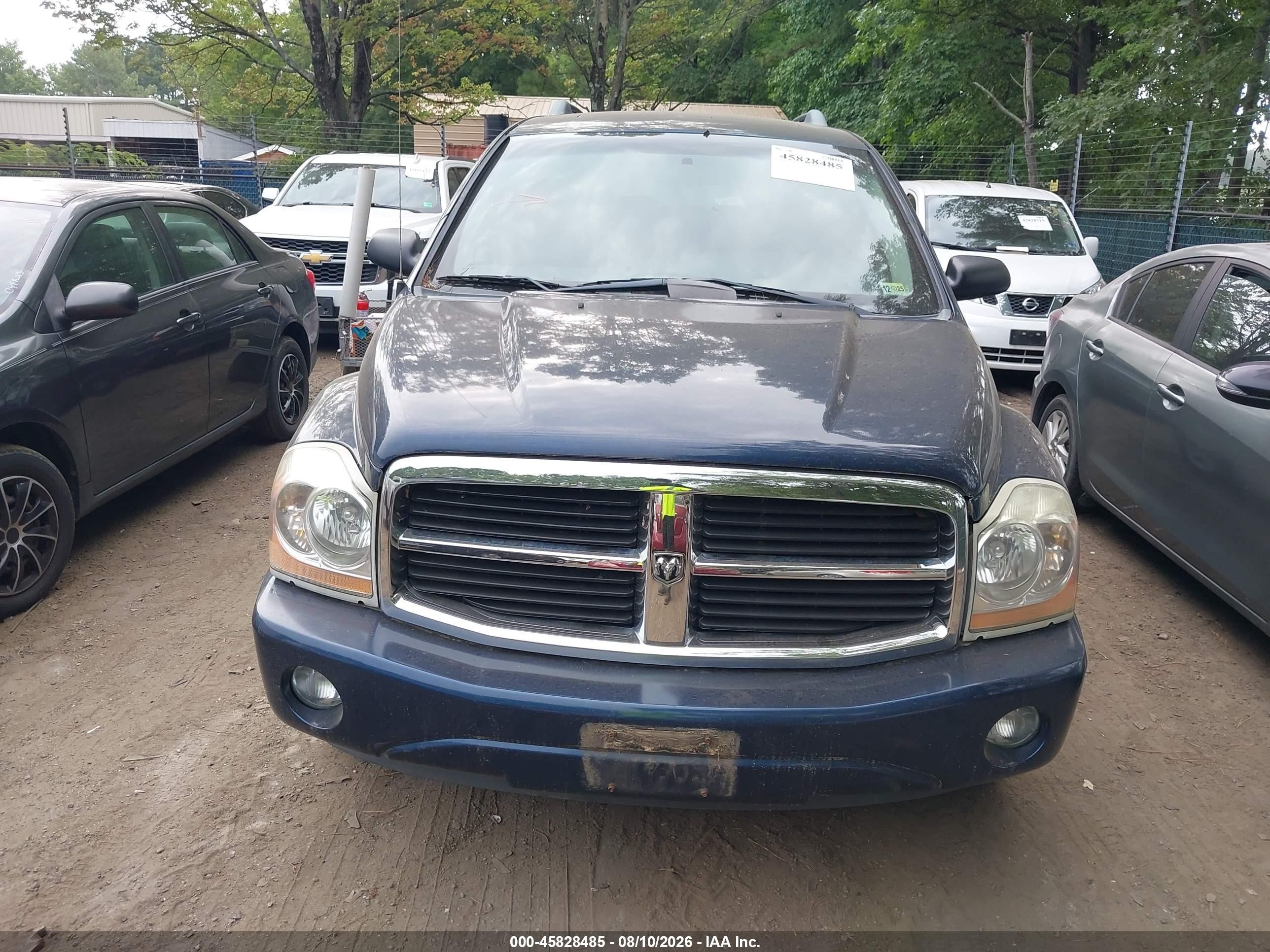 2005 Dodge Durango Slt Blue vin: 1D4HD48N75F612895