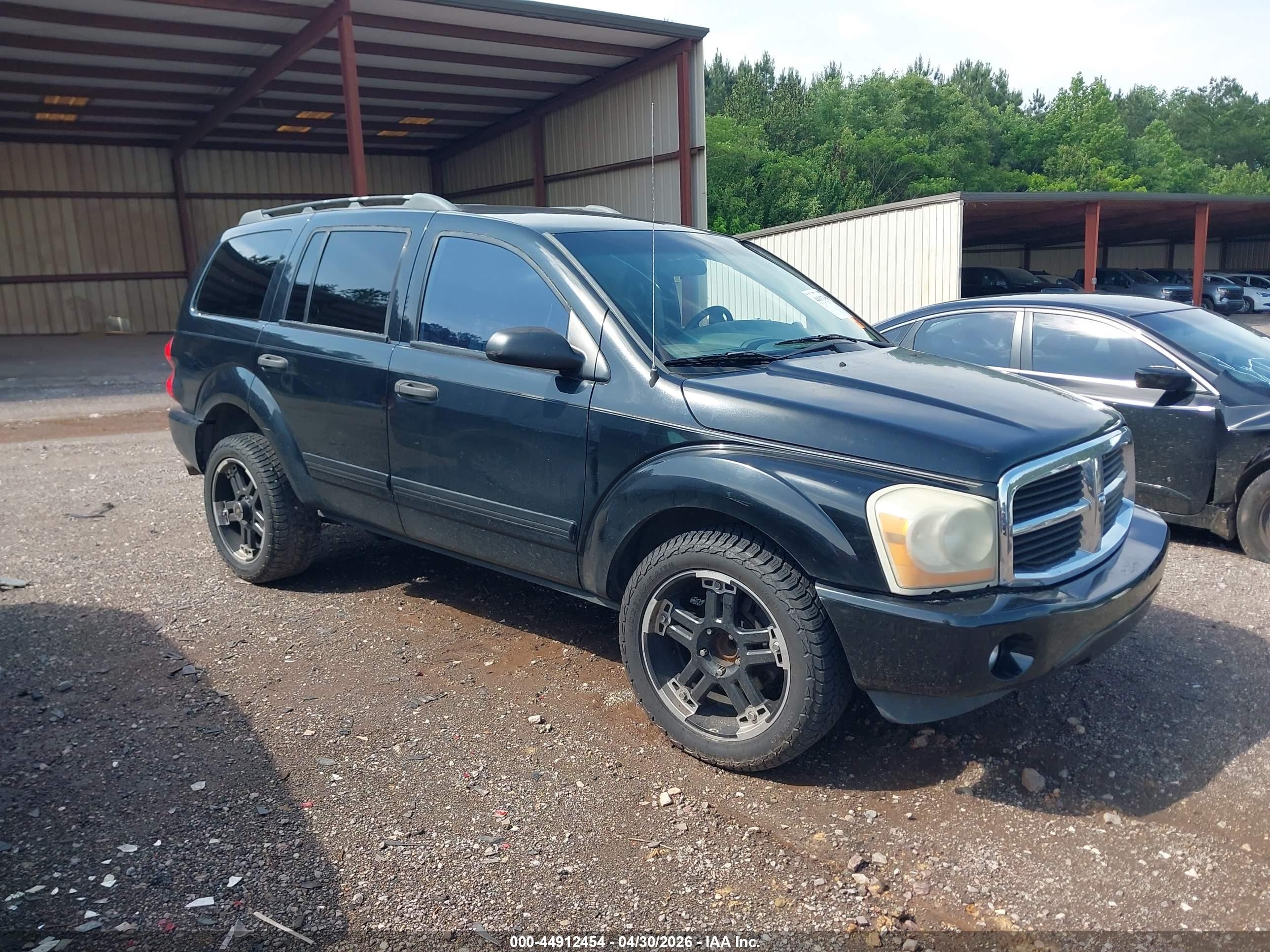 2004 Dodge Durango Slt Black vin: 1D4HD48N84F121539