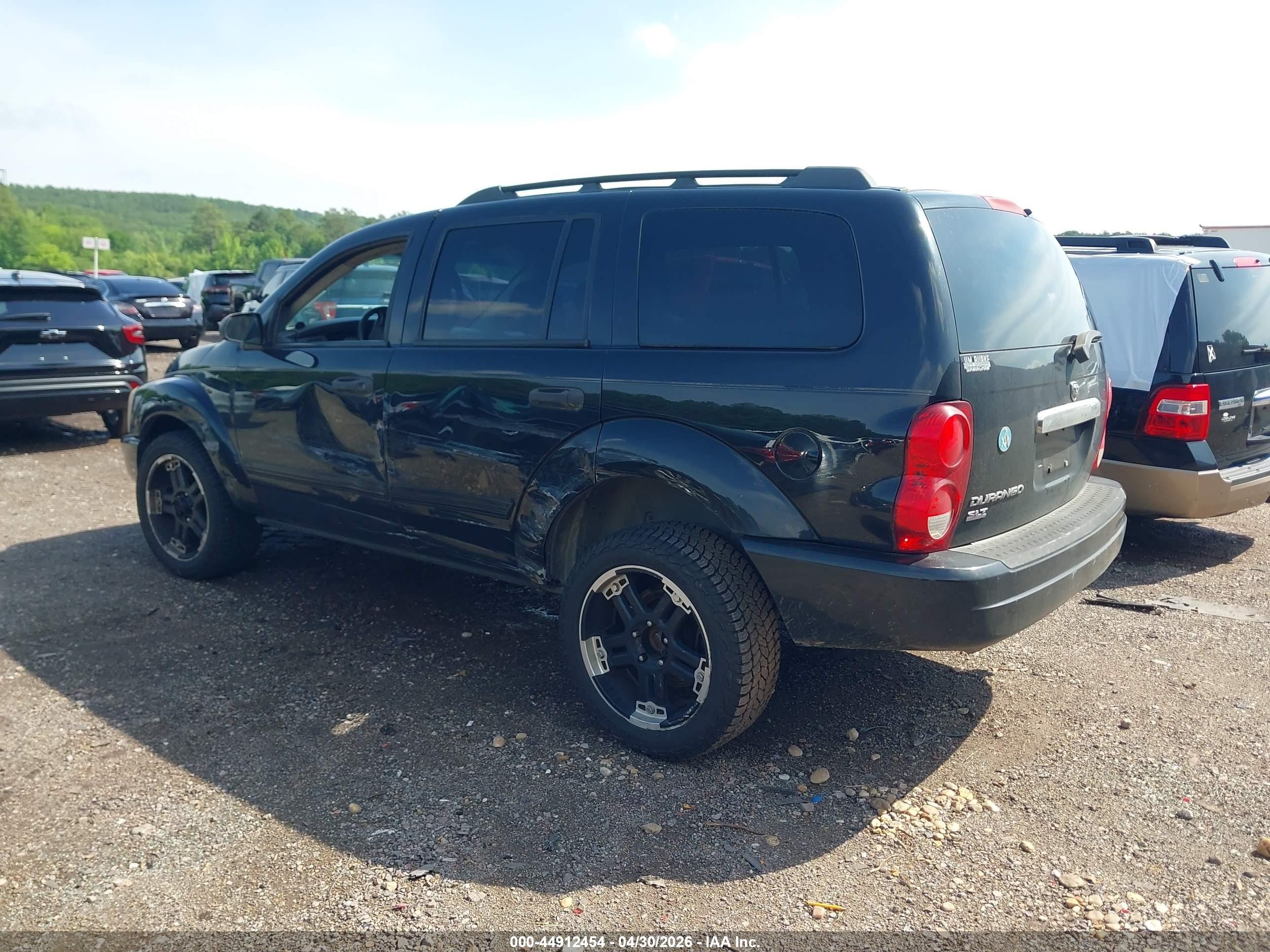 2004 Dodge Durango Slt Black vin: 1D4HD48N84F121539