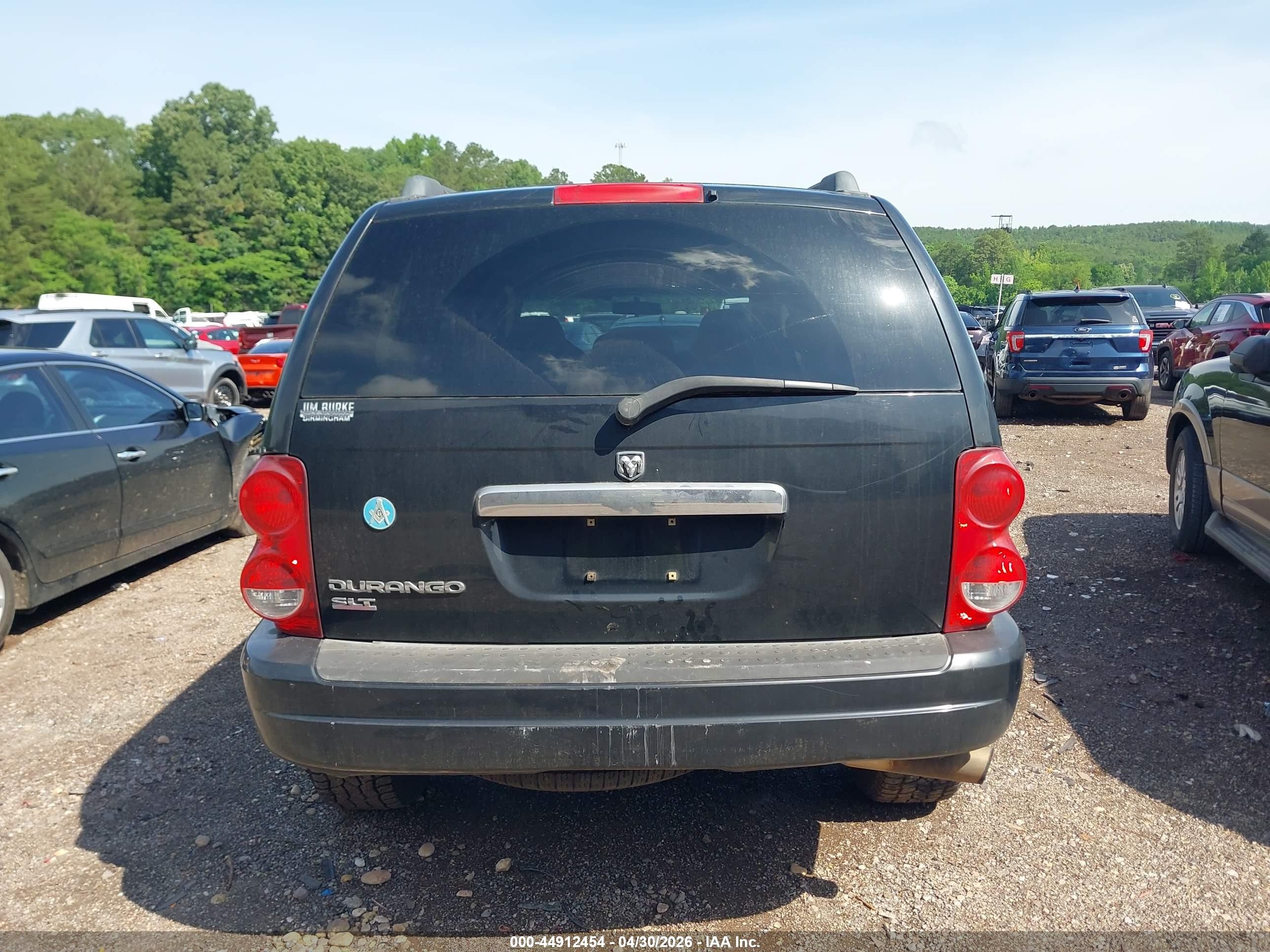 2004 Dodge Durango Slt Black vin: 1D4HD48N84F121539