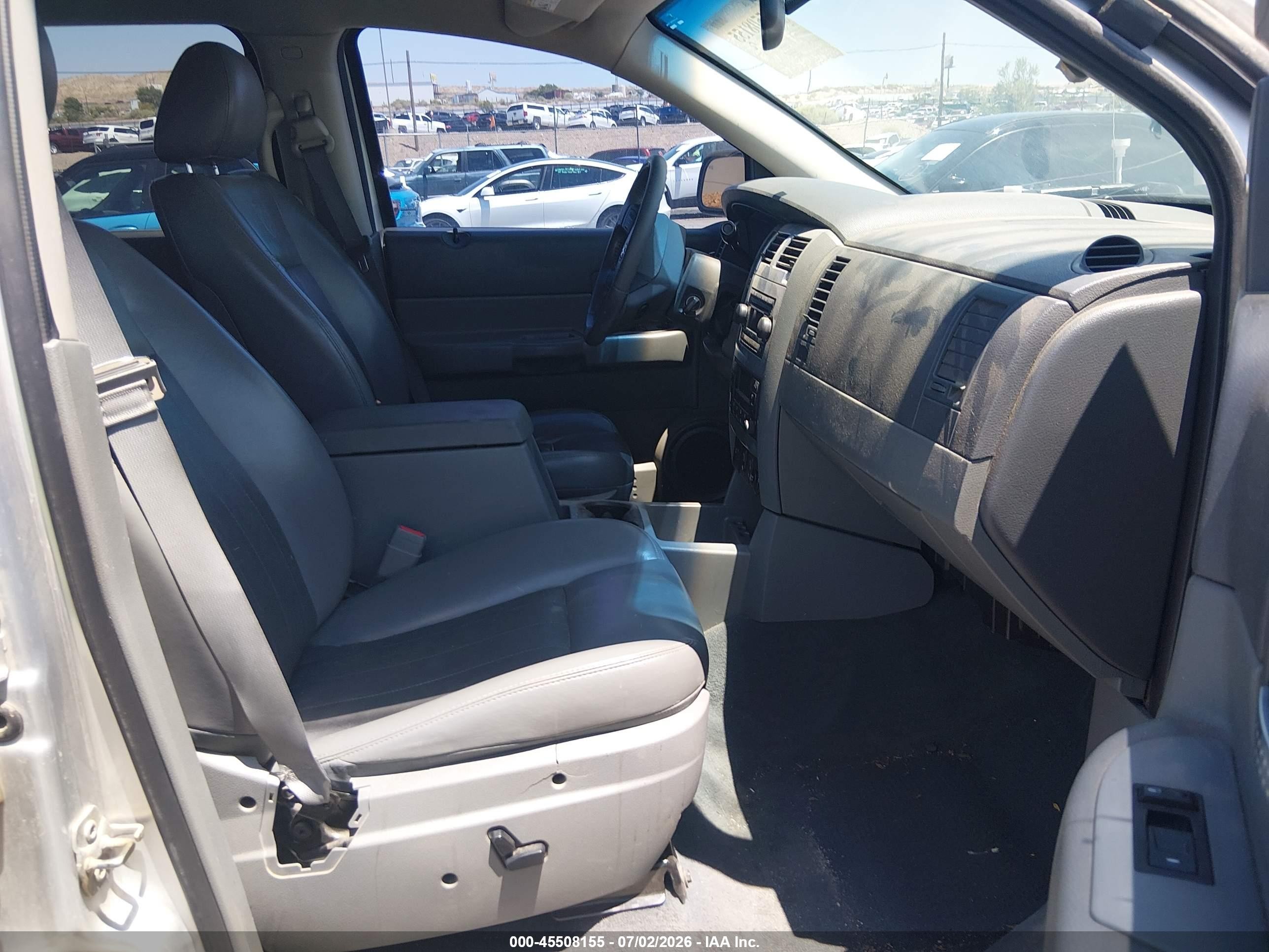 2006 Dodge Durango Limited Silver vin: 1D4HD58276F108358