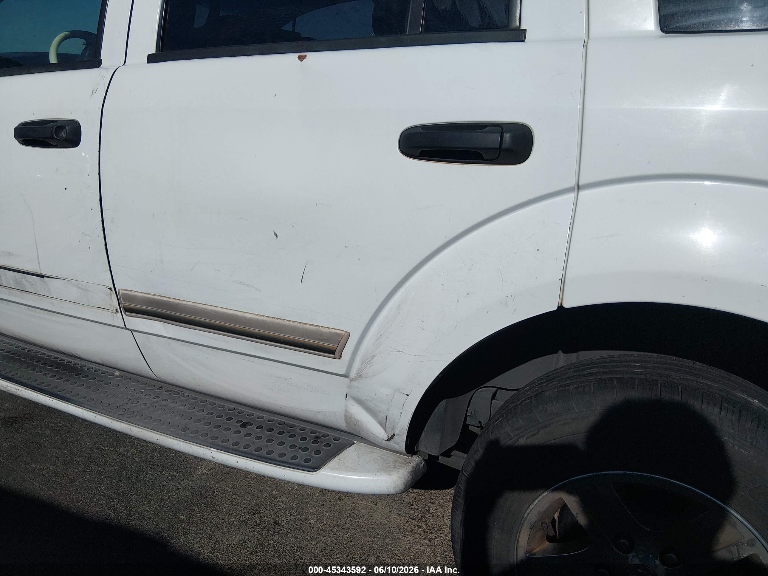 2005 Dodge Durango Limited White vin: 1D4HD58D05F622732