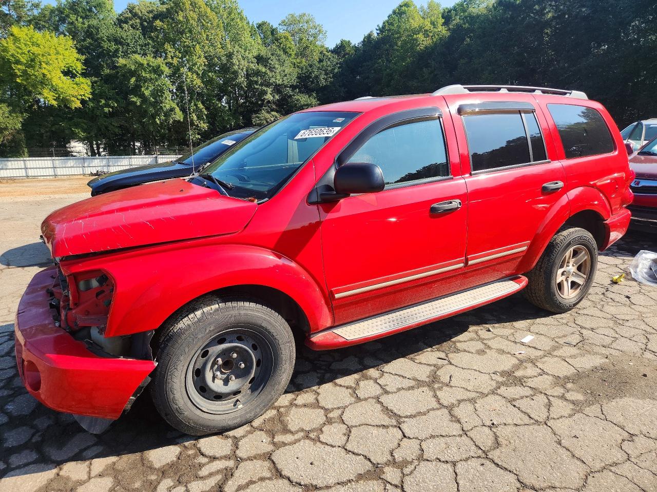 2004 Dodge Durango Limited Red vin: 1D4HD58D14F179201