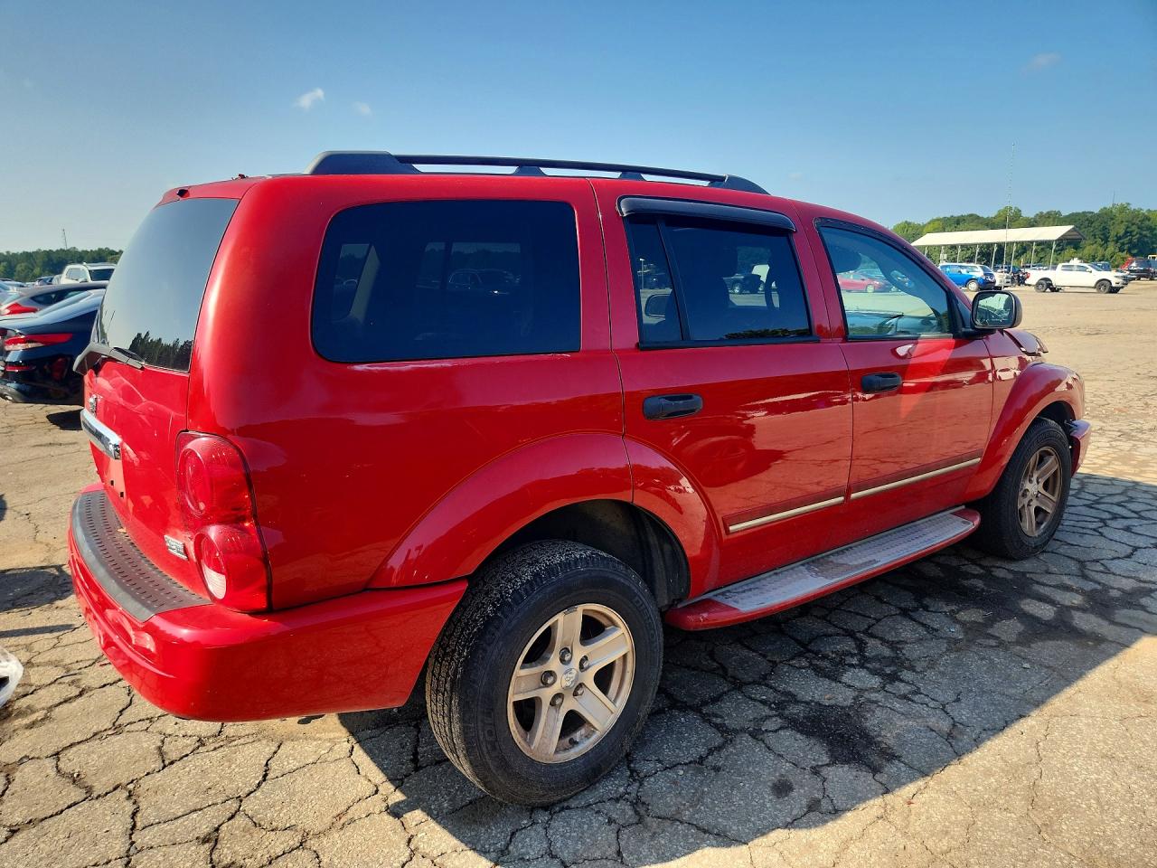 2004 Dodge Durango Limited Red vin: 1D4HD58D14F179201