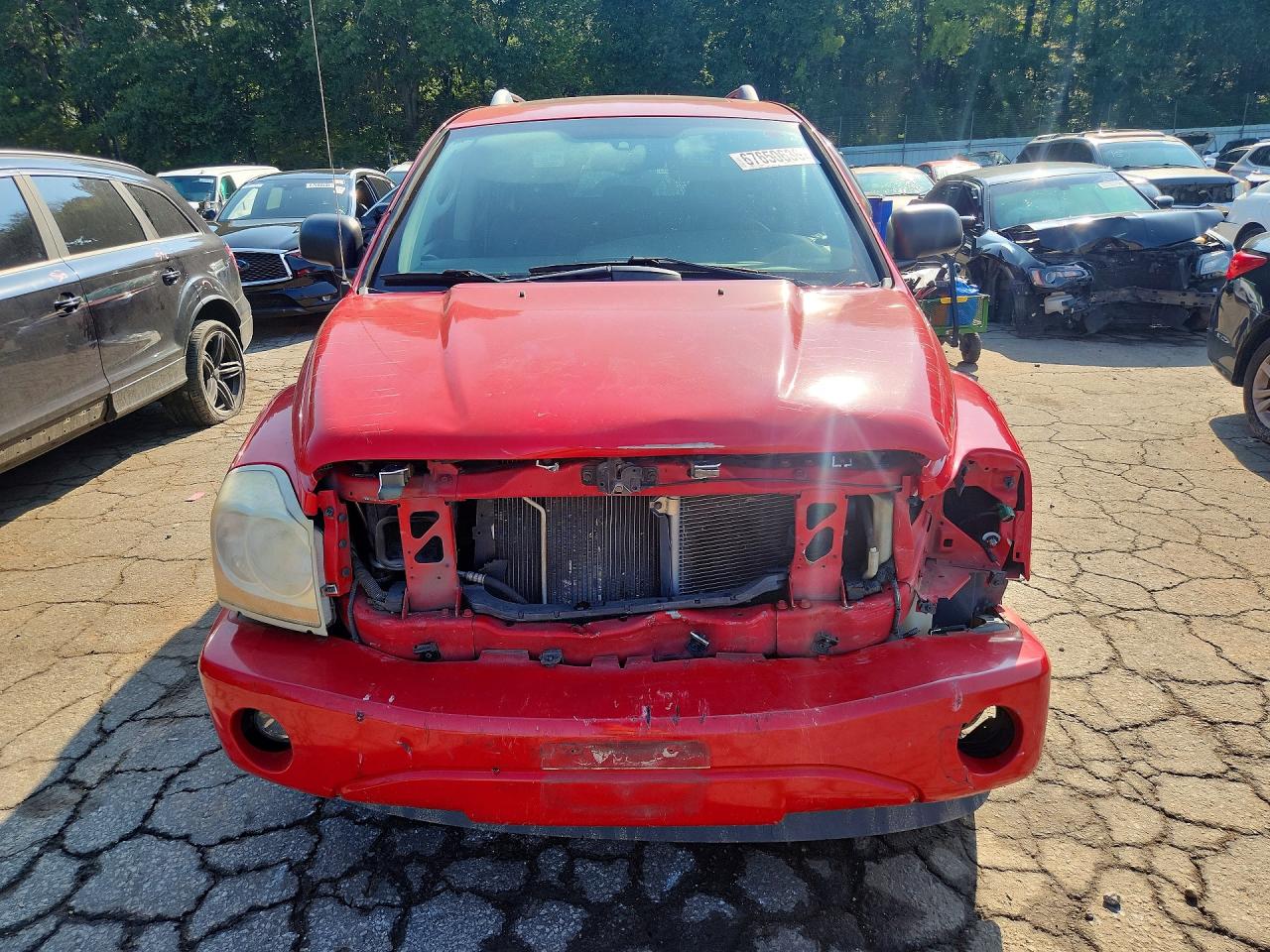 2004 Dodge Durango Limited Red vin: 1D4HD58D14F179201
