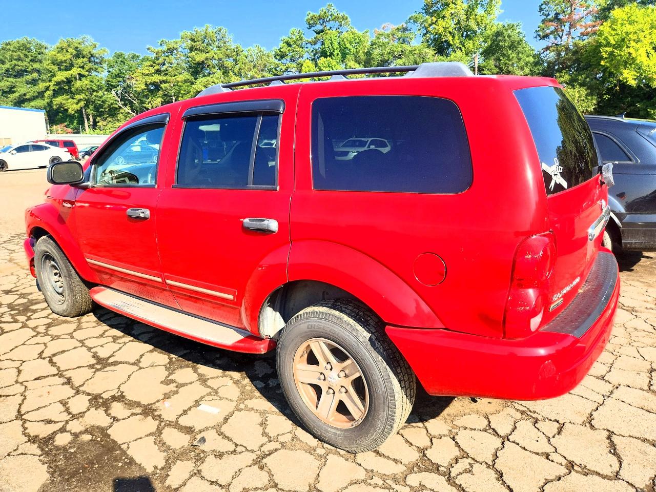 2004 Dodge Durango Limited Red vin: 1D4HD58D14F179201