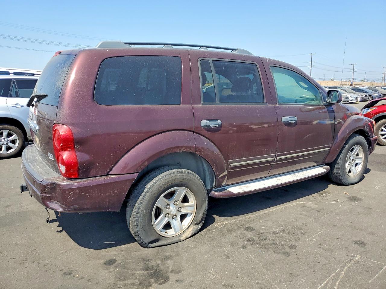 2004 Dodge Durango Limited Бордовый vin: 1D4HD58D24F134963