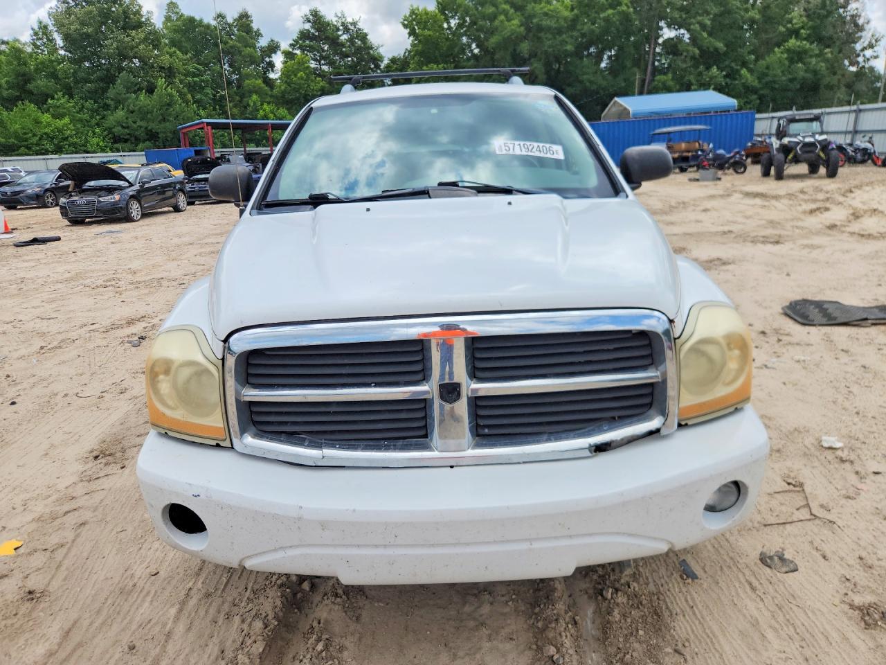 2005 Dodge Durango Limited White vin: 1D4HD58D25F581665