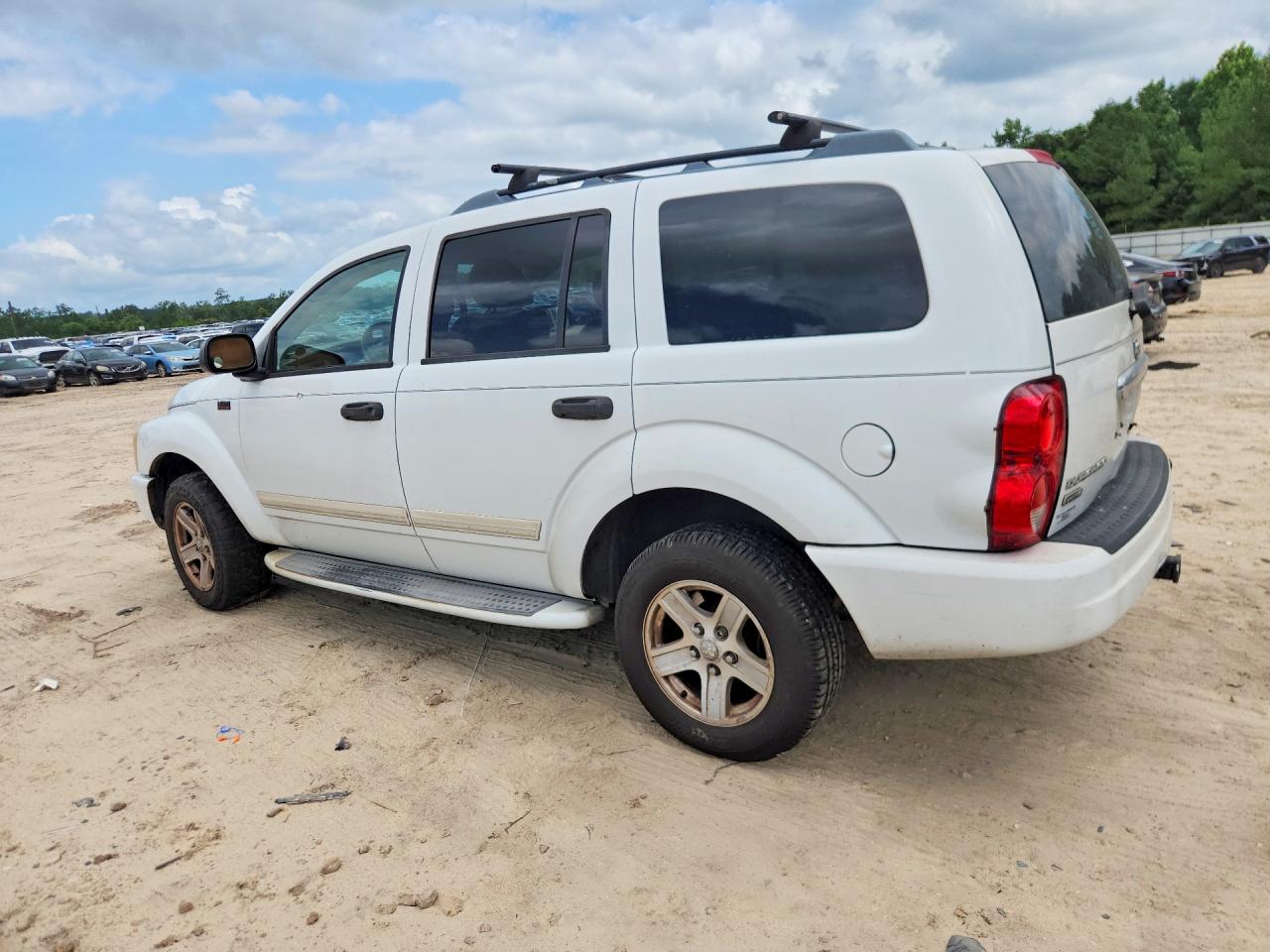 2005 Dodge Durango Limited White vin: 1D4HD58D25F581665