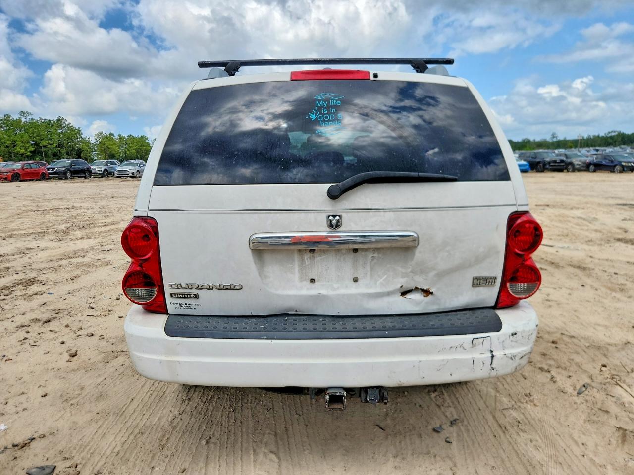 2005 Dodge Durango Limited White vin: 1D4HD58D25F581665