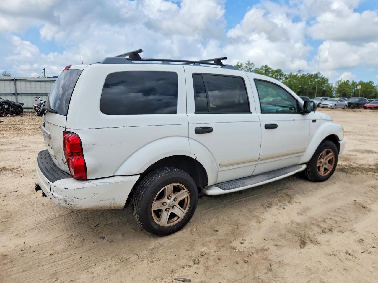 2005 Dodge Durango Limited White vin: 1D4HD58D25F581665