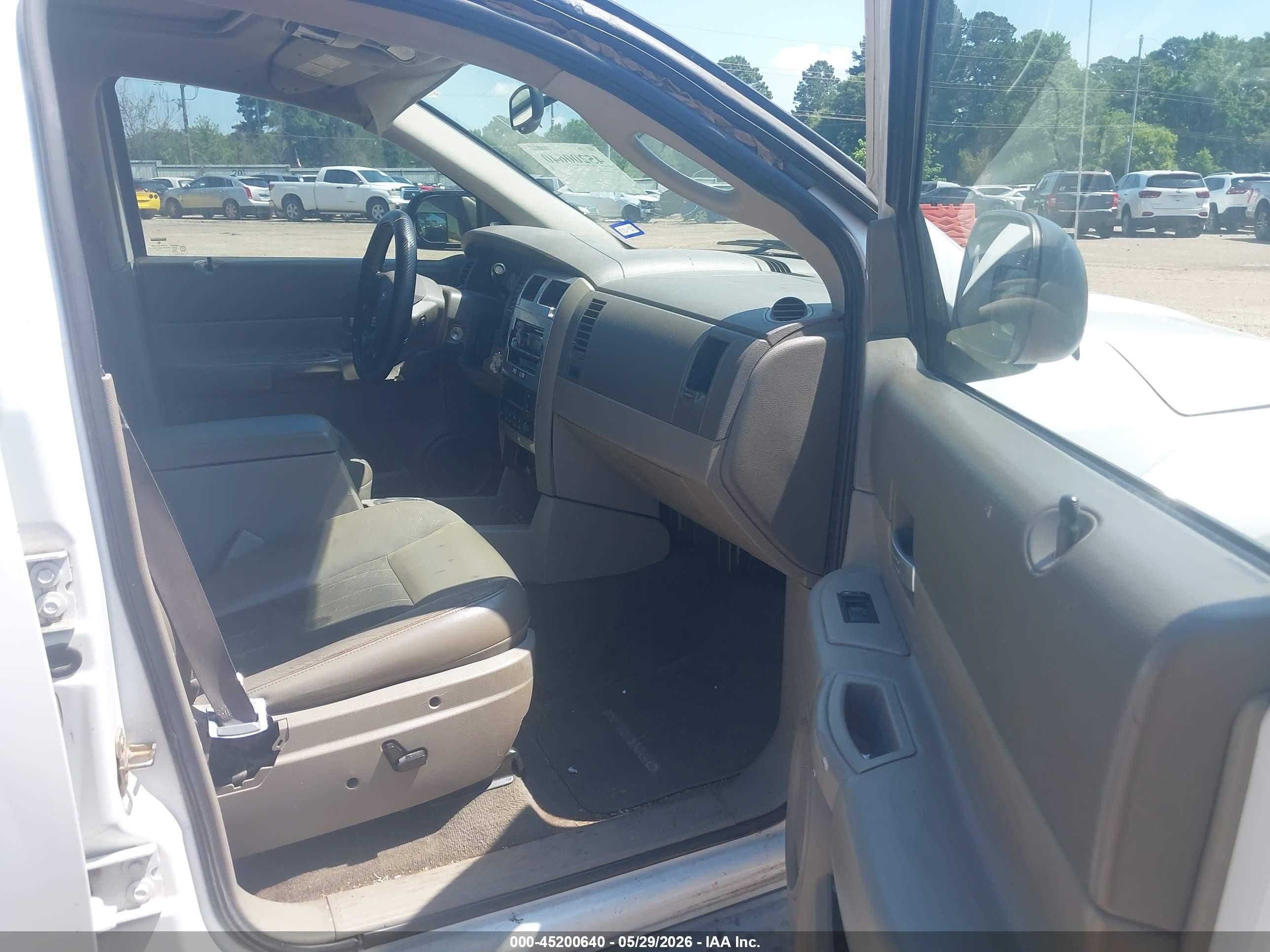 2004 Dodge Durango Limited White vin: 1D4HD58N74F138340