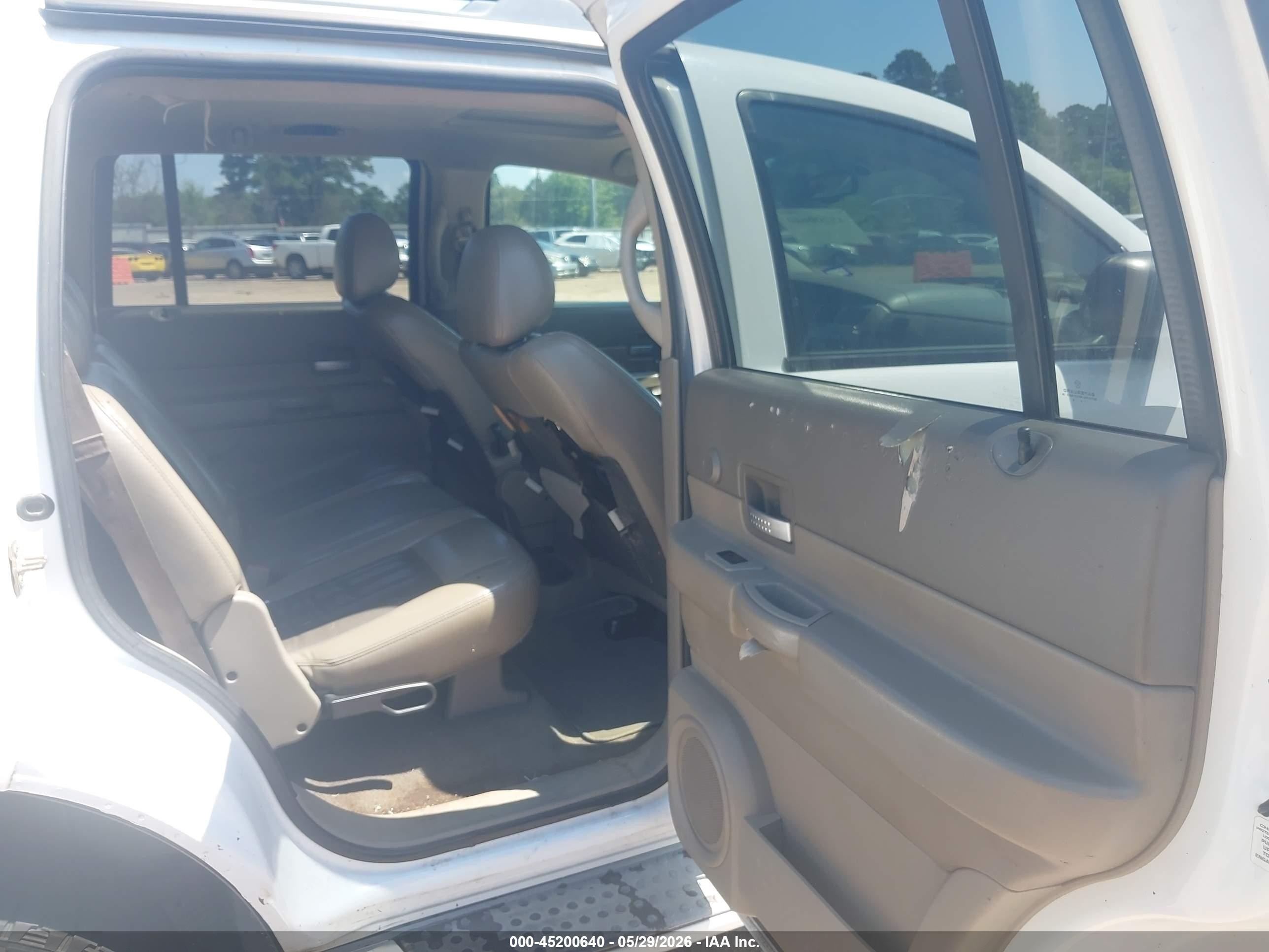 2004 Dodge Durango Limited White vin: 1D4HD58N74F138340
